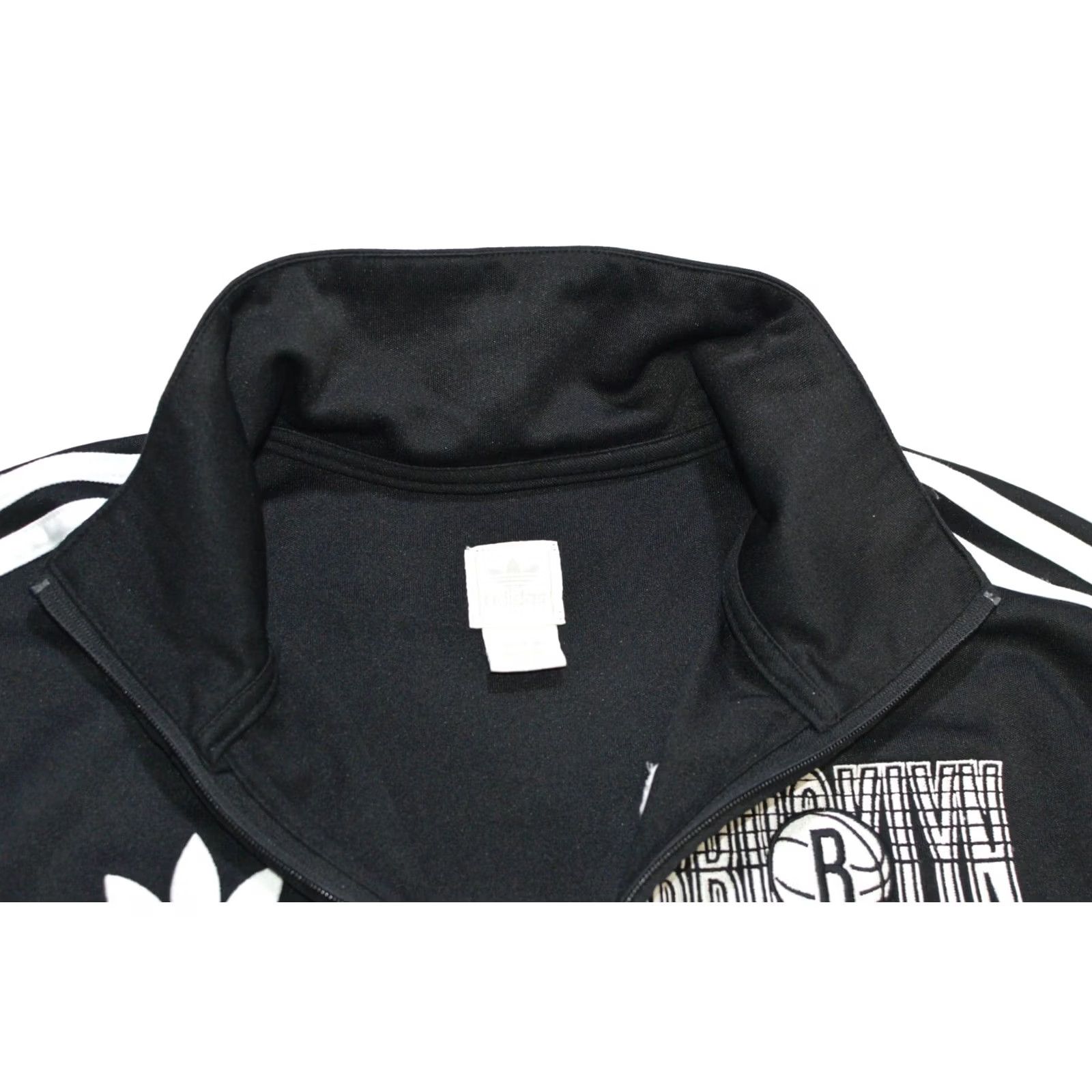 Adidas Adidas Brooklyn Nets Basketball NBA Track Top Shirt Men XS S Regular Black 6871A NBA Track Top Nets Basketball adidas Shirt Mens S Size US S / EU 44-46 / 1 - 3 Thumbnail