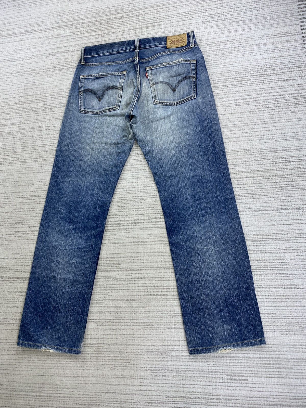 Levi's 🔥Vintage Levi’s 505 Distressed Denim Jeans Size US 32 / EU 48 - 10 Thumbnail