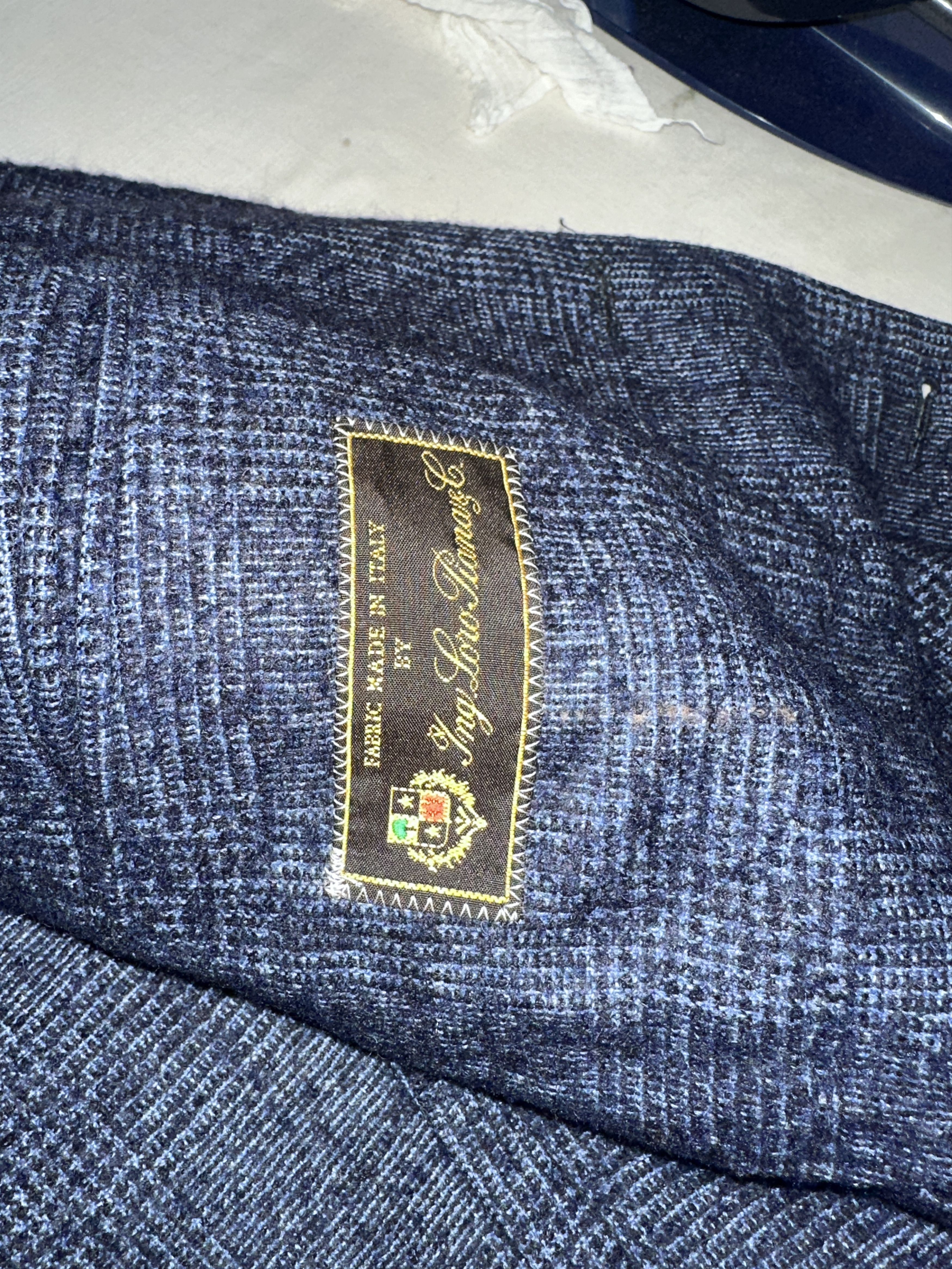 L.B.M. 1911 × Loro Piana Handcrafted LBM 1911 Loro Piana Suit Tuxedo Formal Size 50 R Size 50R - 19 Thumbnail
