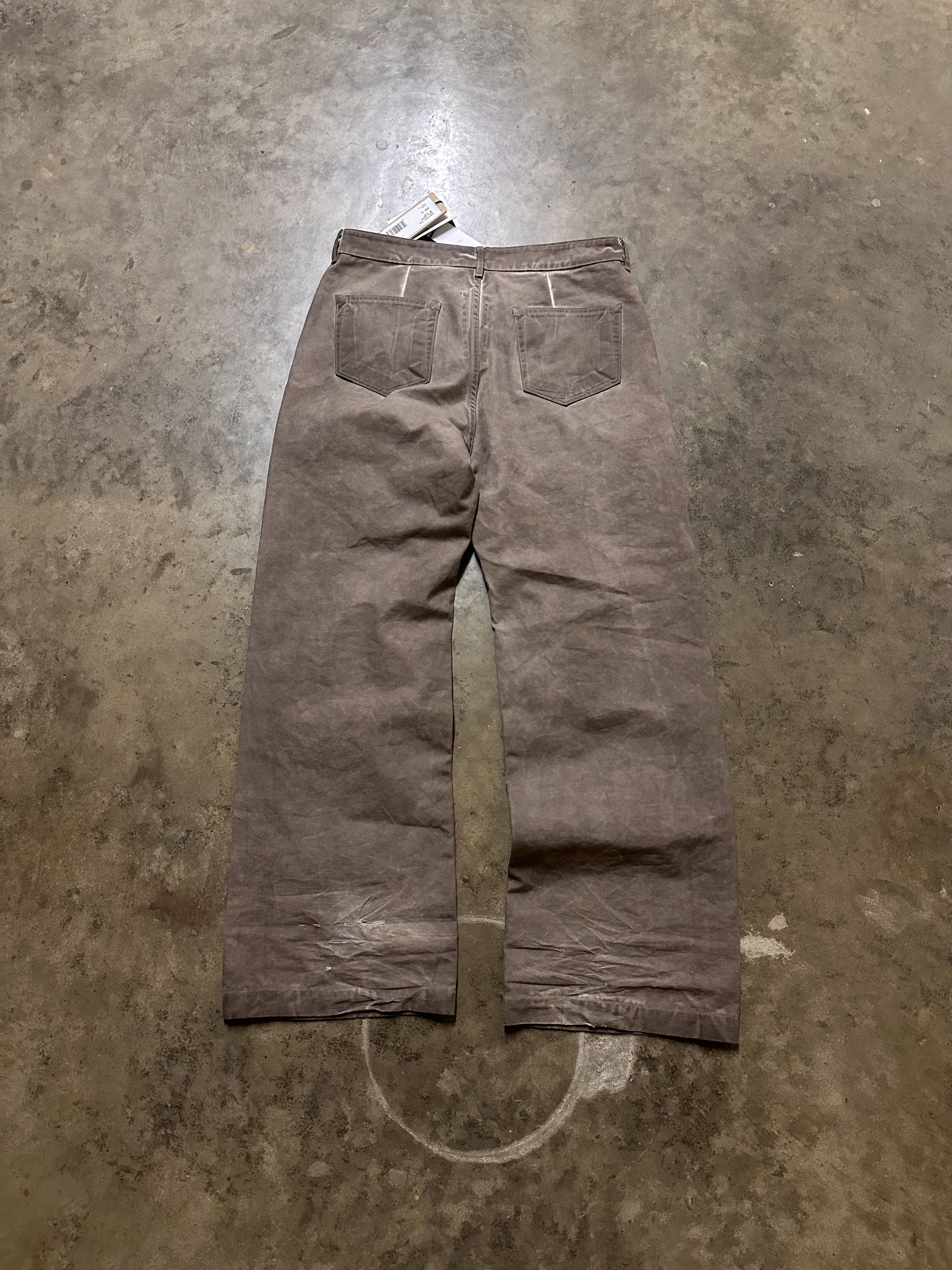 Rick Owens Rick Owens Dust Baggy Carpenter Jeans Size US 31 - 5 Thumbnail