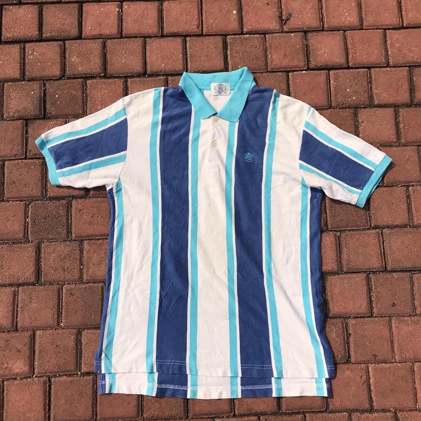 J. Press J Press Vintage 50s Stripes JPress Ivy League Polo Shirt Size US L / EU 52-54 / 3 - 3 Thumbnail