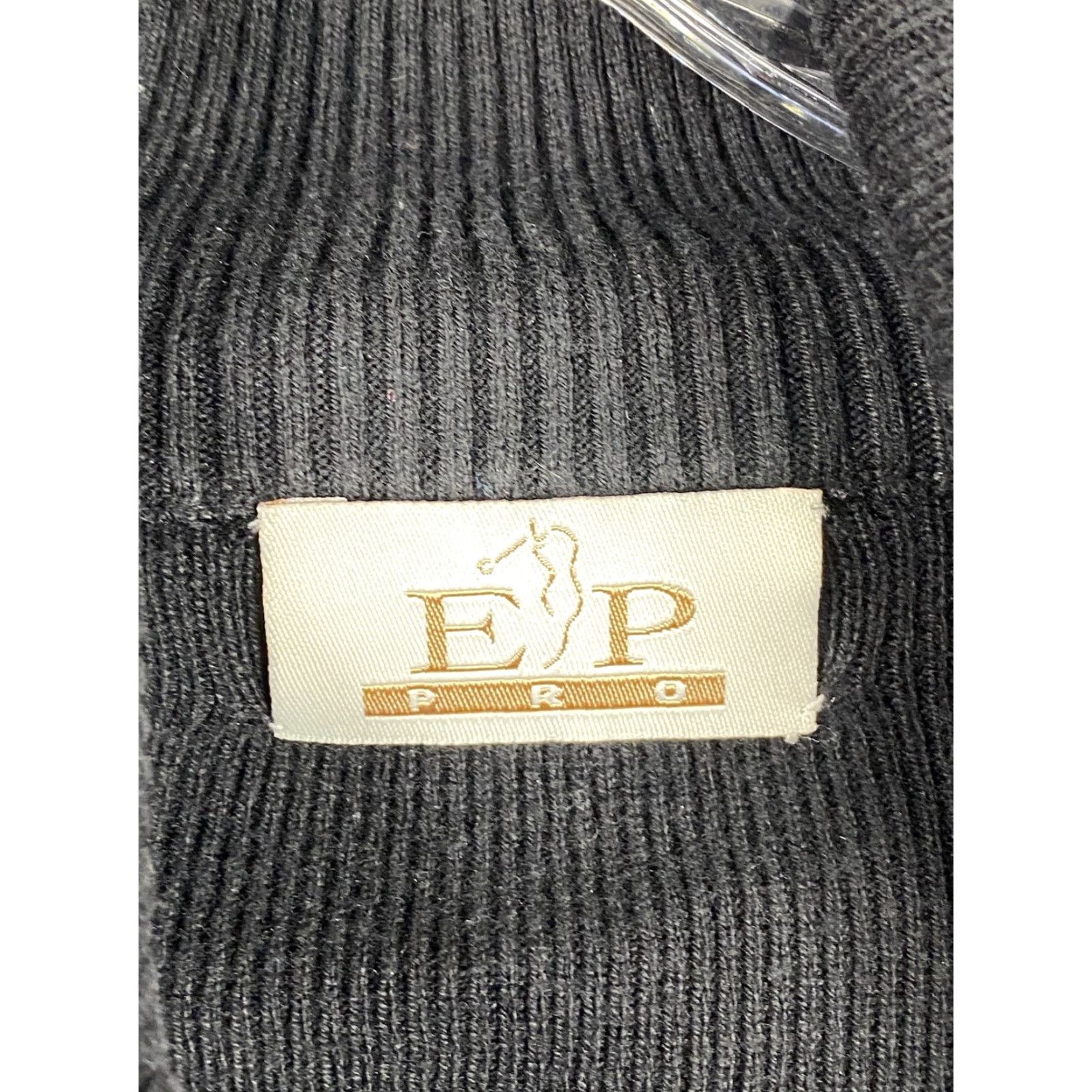 Vintage VINTAGE EP Pro Sweater Womens Sz S Black Faux Fur Full Zip Long Sleeve Golf Cardigan Size S / US 4 / IT 40 - 4 Thumbnail