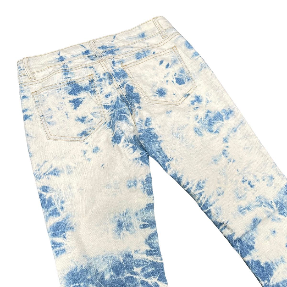 Hysteric Glamour × If Six Was Nine × Tornado Mart Acid Washed Custom Japanese Denim Jeans Size US 28 / EU 44 - 4 Thumbnail