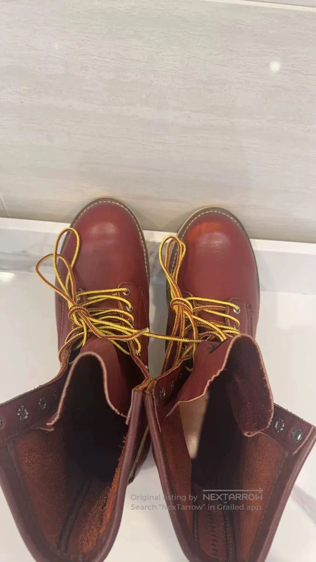 Red Wing Red Wing 8159 Vintage Work Boots. Size US 7.5 / EU 40-41 - 5 Thumbnail