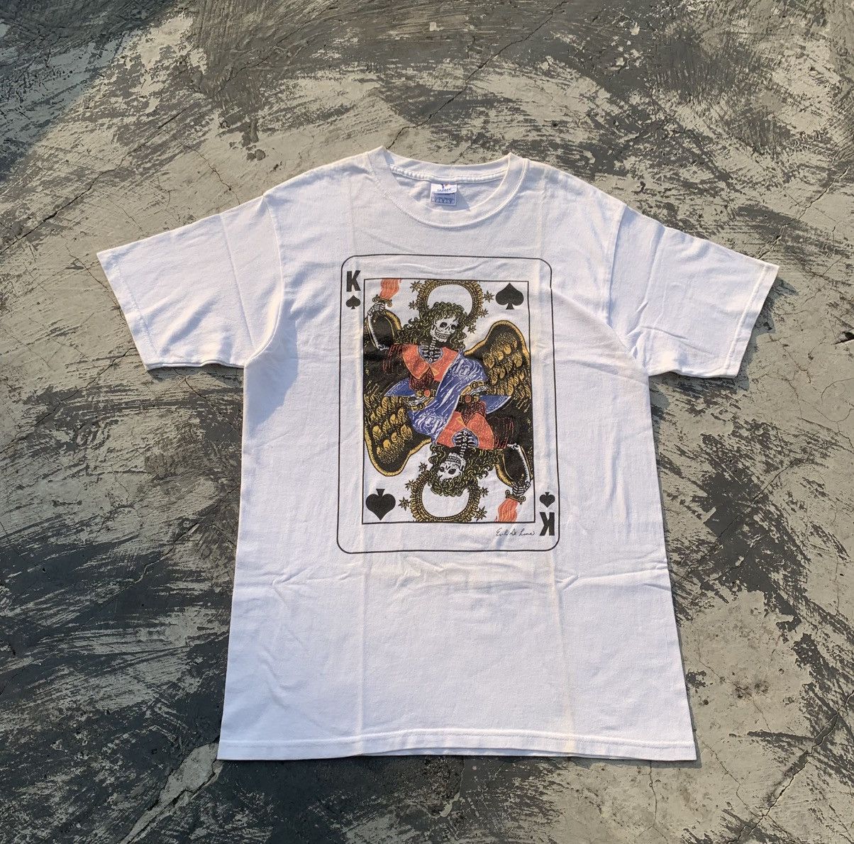 If Six Was Nine Vintage 90’s Graphic Art Evil De Luna Playing Cards Vkei Size US M / EU 48-50 / 2 - 1 Thumbnail