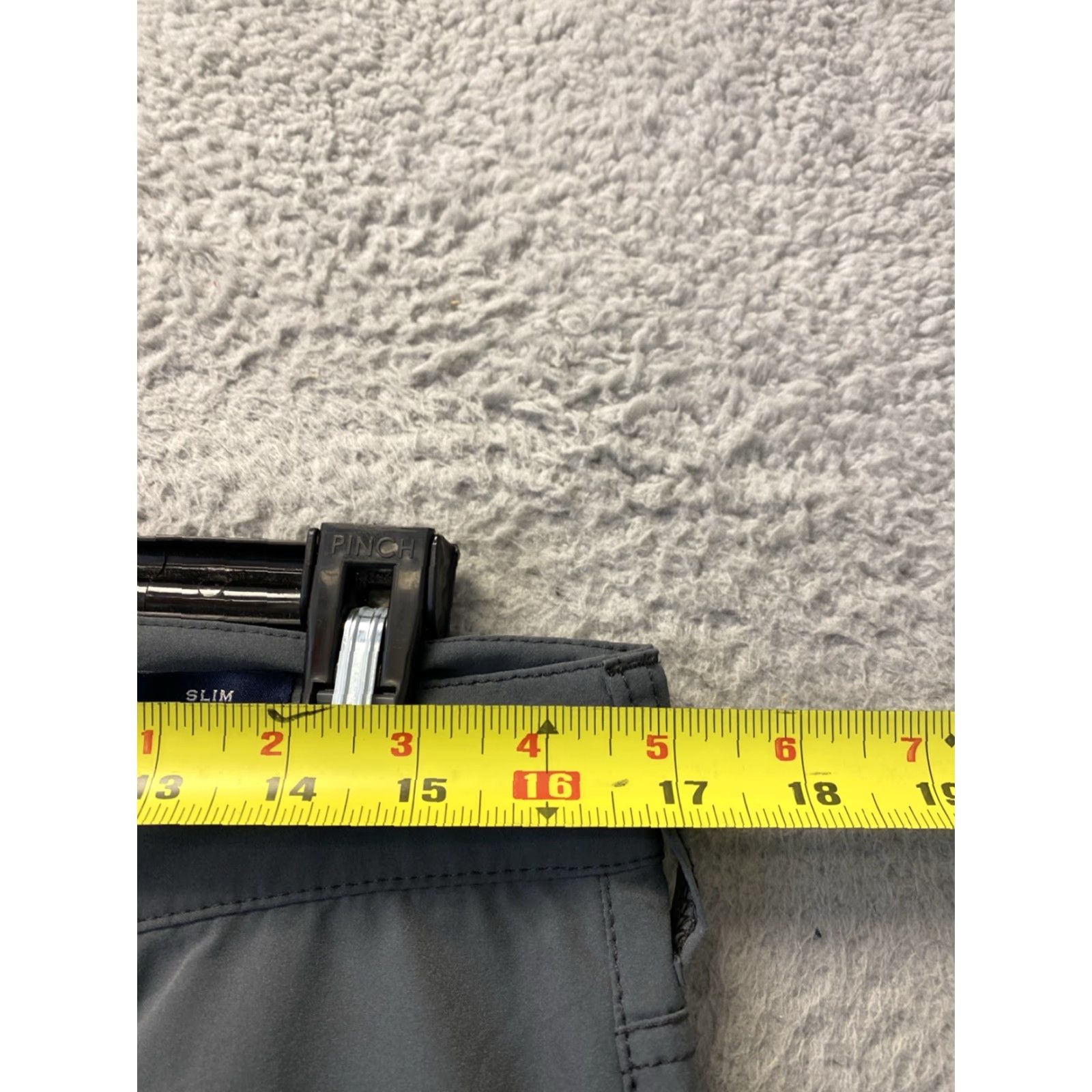 J.Crew J.Crew Slim Tech Pants Mens 33x30 Gray Stretch Preppy Travel Golf /138-4 Size US 33 - 5 Thumbnail