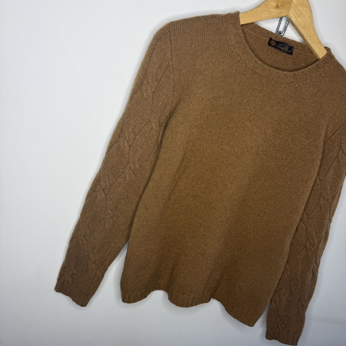 Loro Piana Loro Piana Cashmere Knit Sweater Cable Jumper Size M / US 6-8 / IT 42-44 - 3 Thumbnail
