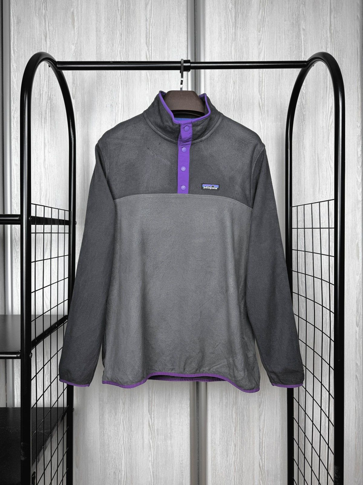 Patagonia Patagonia Micro D Snap-T Forge Grey Pullover size L Size US L / EU 52-54 / 3 - 1 Thumbnail
