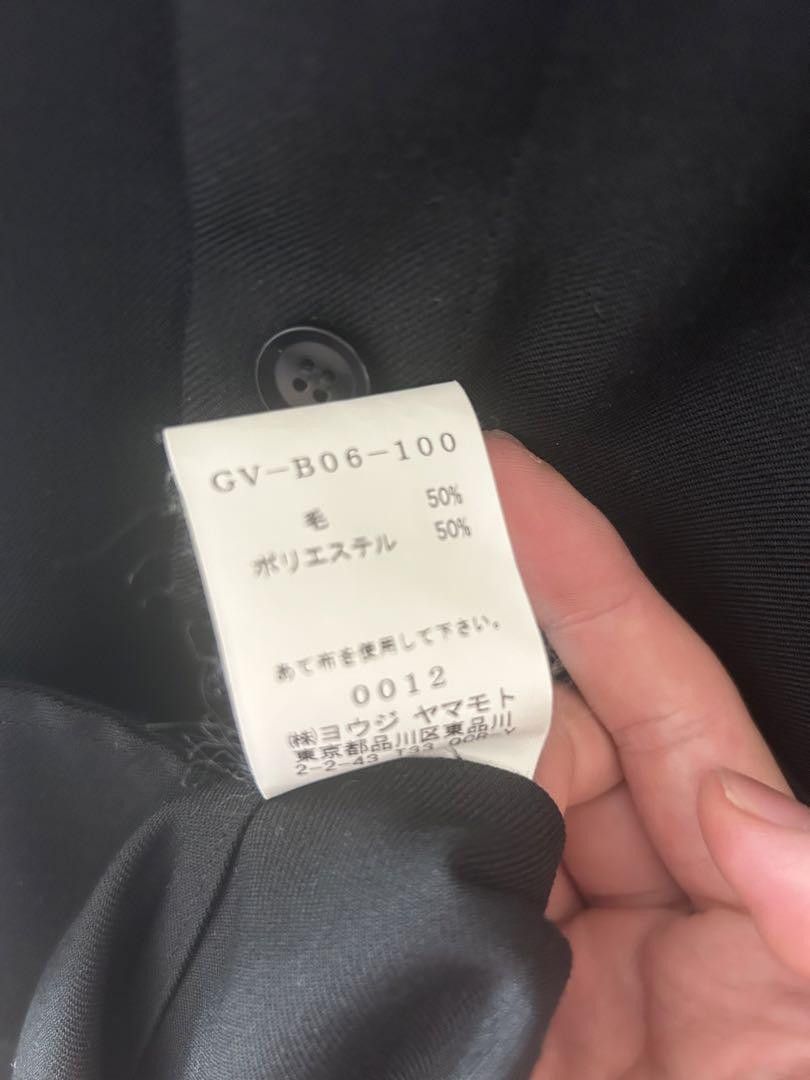Yohji Yamamoto ground Y wool gabardine long dress shirts GV-B06-100 Size US L / EU 52-54 / 3 - 3 Thumbnail