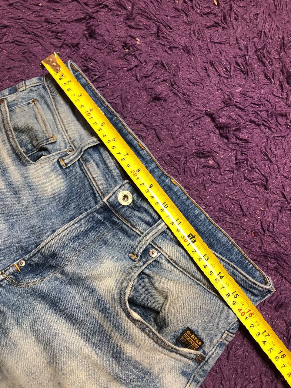 G-Star G STAR REVEND SKINNY Men’s Vintage Wash Jeans Regular Fit Size US 33 - 13 Thumbnail