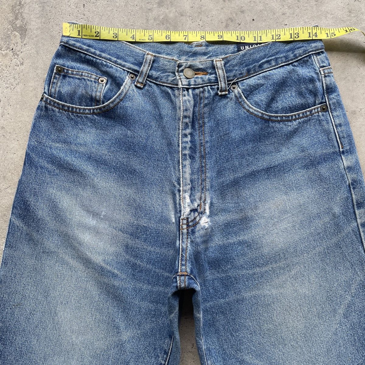 Japanese Brand W29x31.5💥 Vintage Japanese Brand Faded Denim Jeans Pants Size US 29 - 5 Thumbnail