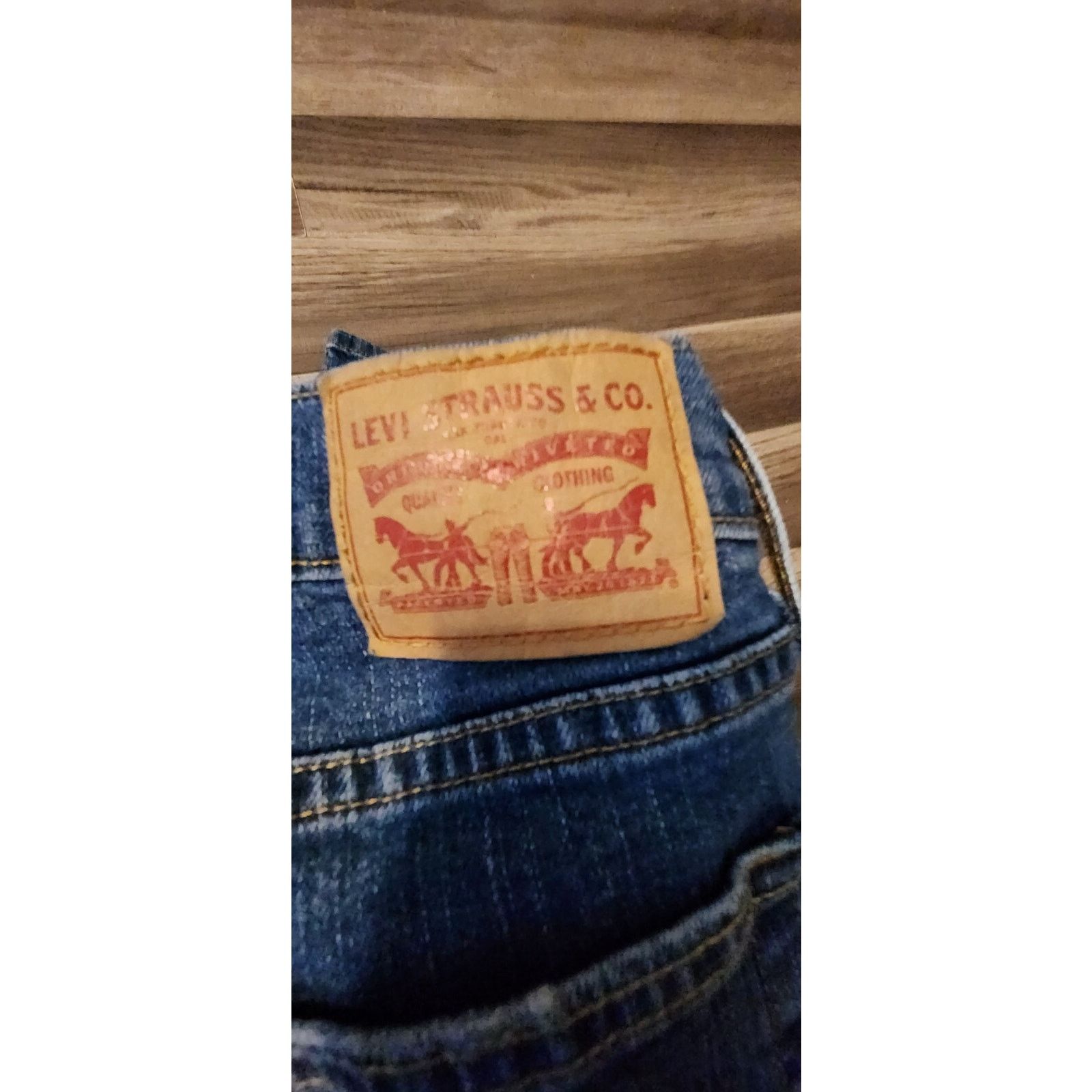 Levi's Levi Signature Women's Boyfriend Stretch Jeans Sz 30 1218 Size 30" / US 8 / IT 44 - 6 Thumbnail