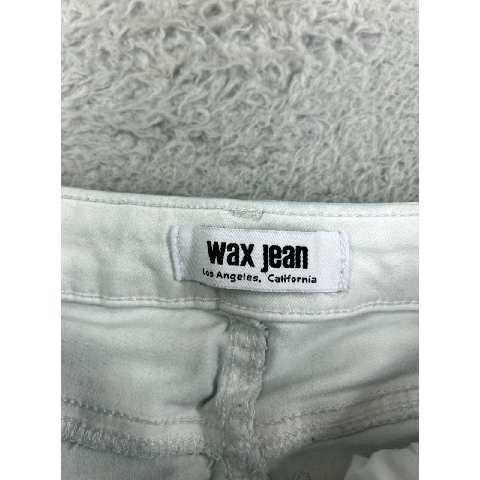 Vintage Wax Jean Women's Jeans Skinny 0 Blue Denim Cotton Blend Stretch Adult Regular Size 25" / US 0 / IT 36 - 3 Thumbnail