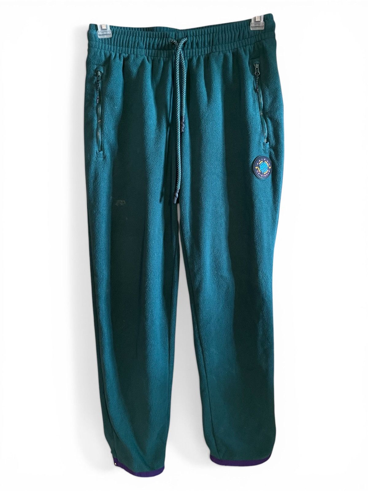 Adidas Adidas Originals Green Wander Hour Polar Fleece Pants Size US 36 / EU 52 - 1 Thumbnail