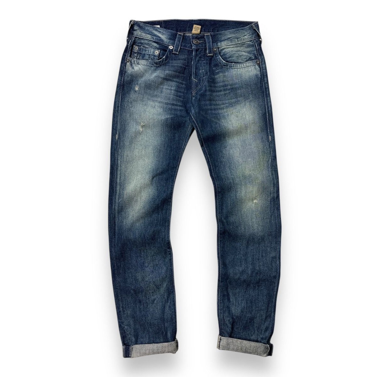 True Religion Y2K True Religion Rocco Relaxed Skinny Jeans W30 Made In USA Size US 30 / EU 46 - 7 Thumbnail