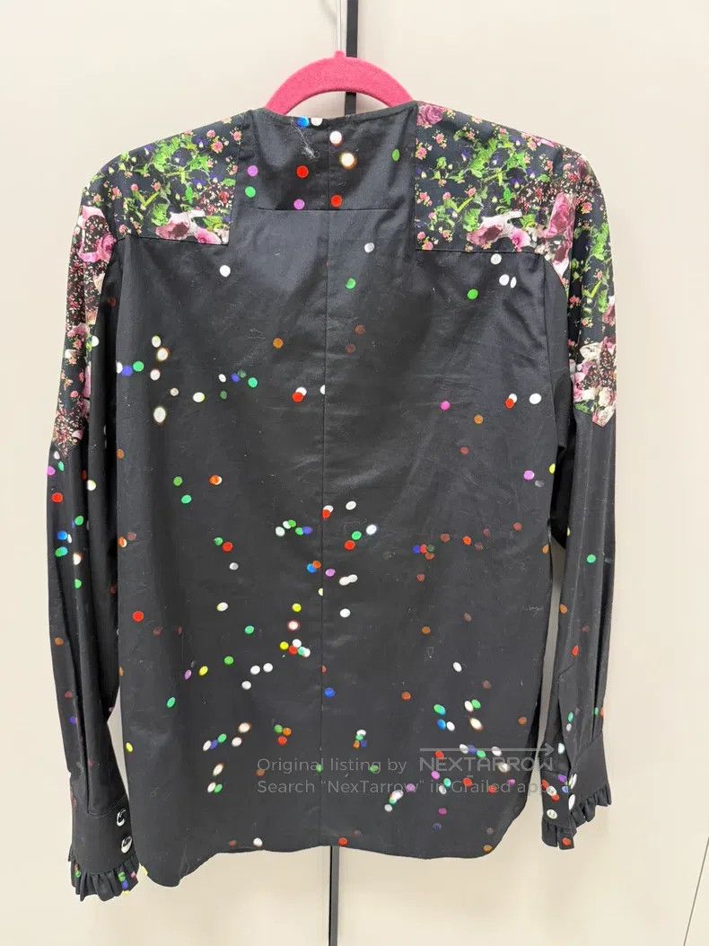 Givenchy Givenchy Size36 Floral Shirt Size US M / EU 48-50 / 2 - 2 Thumbnail