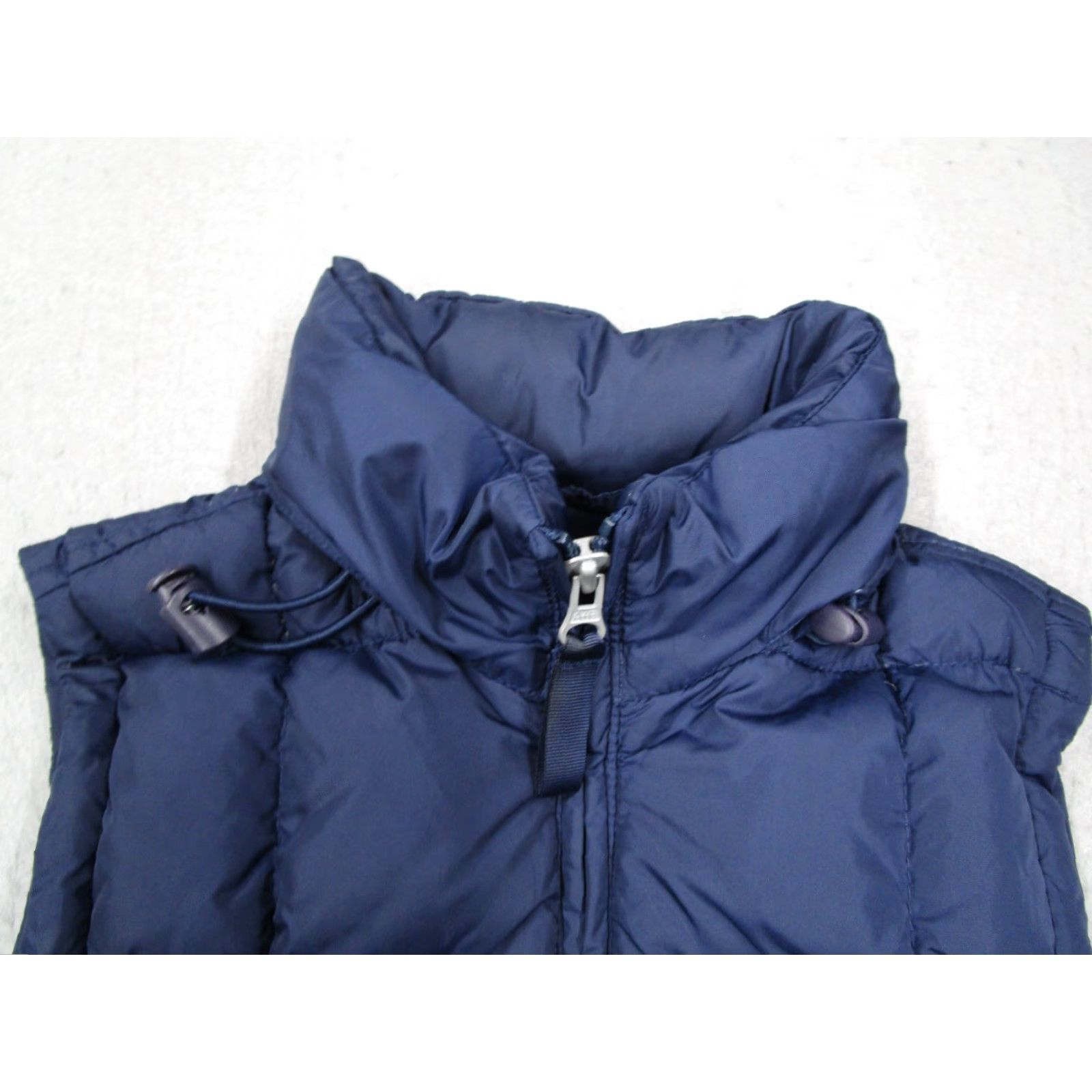 Abercrombie & Fitch VINTAGE Abercrombie & Fitch Down Vest Women Small Blue Full Zip Hooded 90s Retro Size S / US 4 / IT 40 - 4 Thumbnail