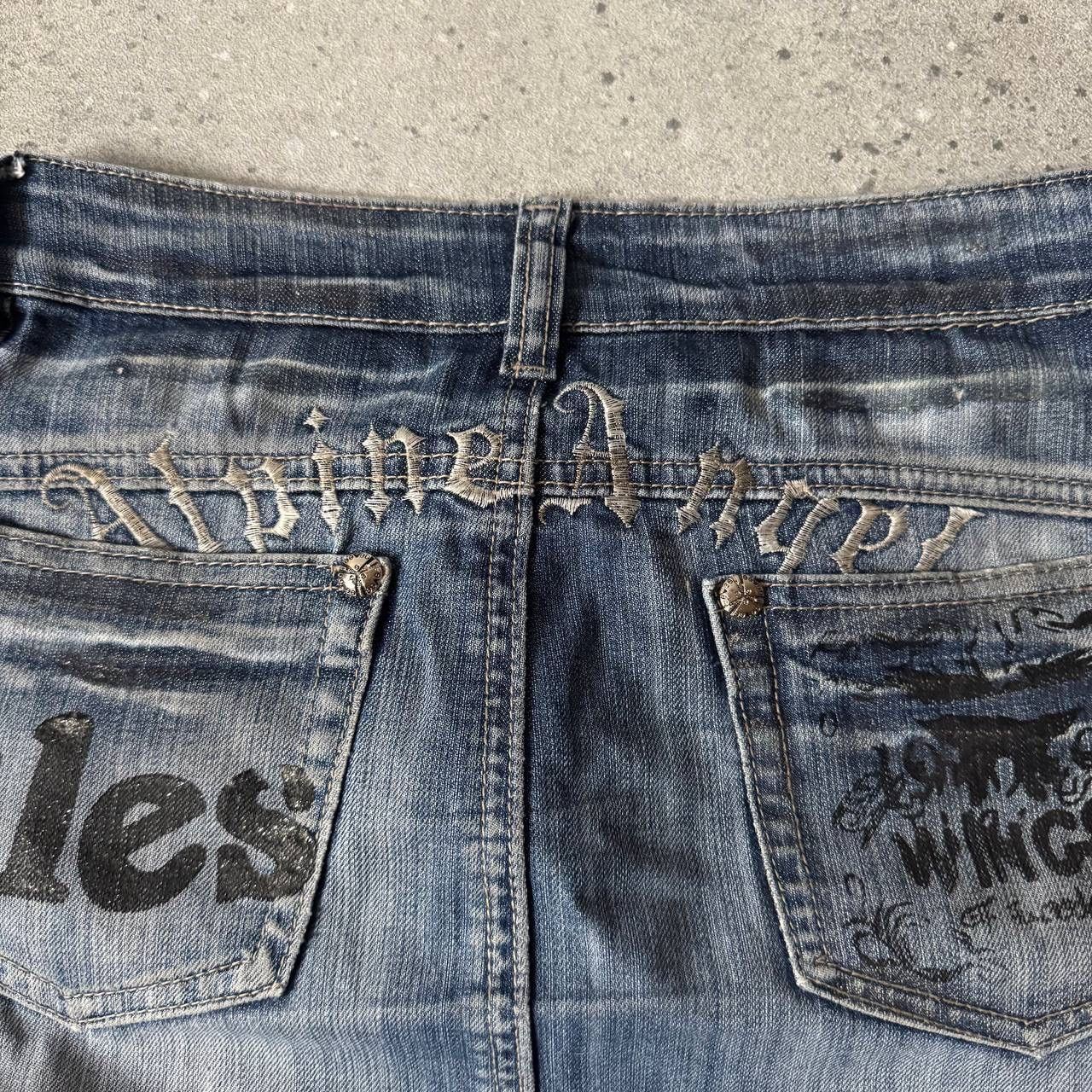 20471120 × If Six Was Nine × Japanese Brand Y2K Super Mini Sexy Skirt Size 26" / US 2 / IT 38 - 8 Thumbnail