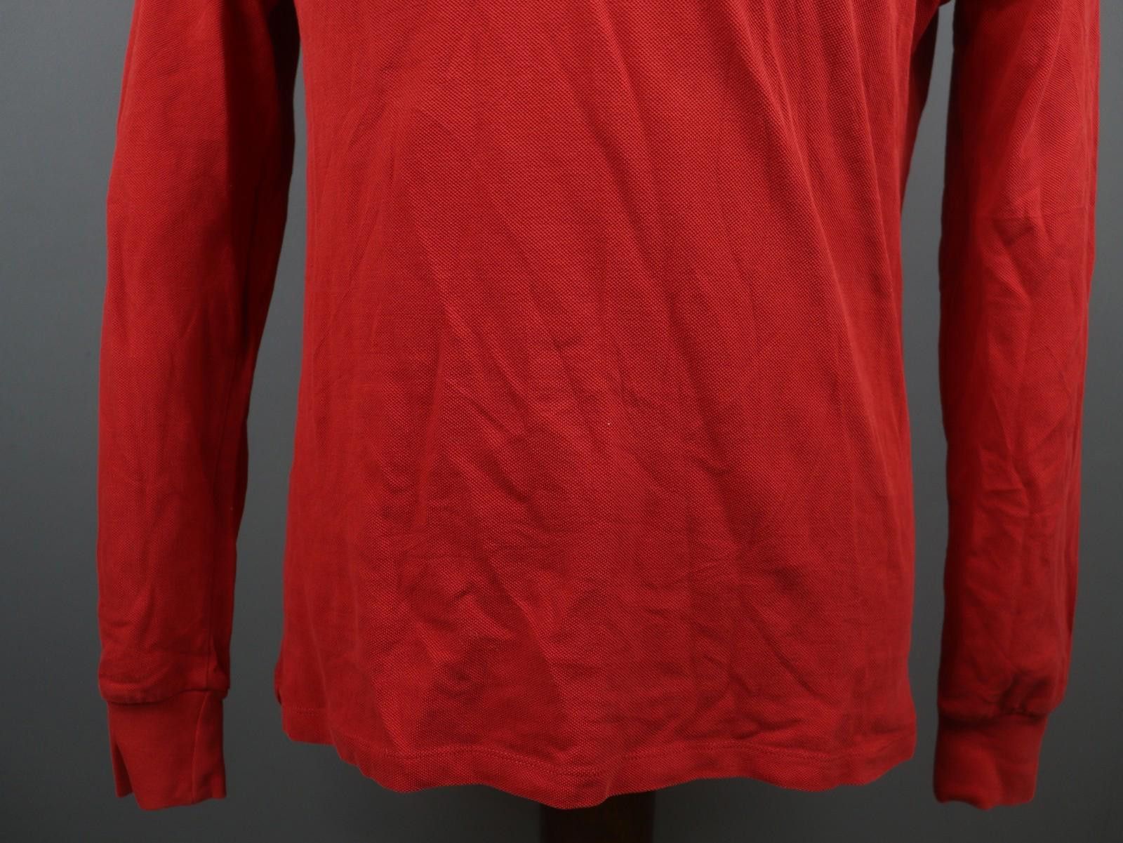 Designer Frecce Tricolori Red Patch Logo Cotton Polo Shirt Size M Size US M / EU 48-50 / 2 - 3 Thumbnail