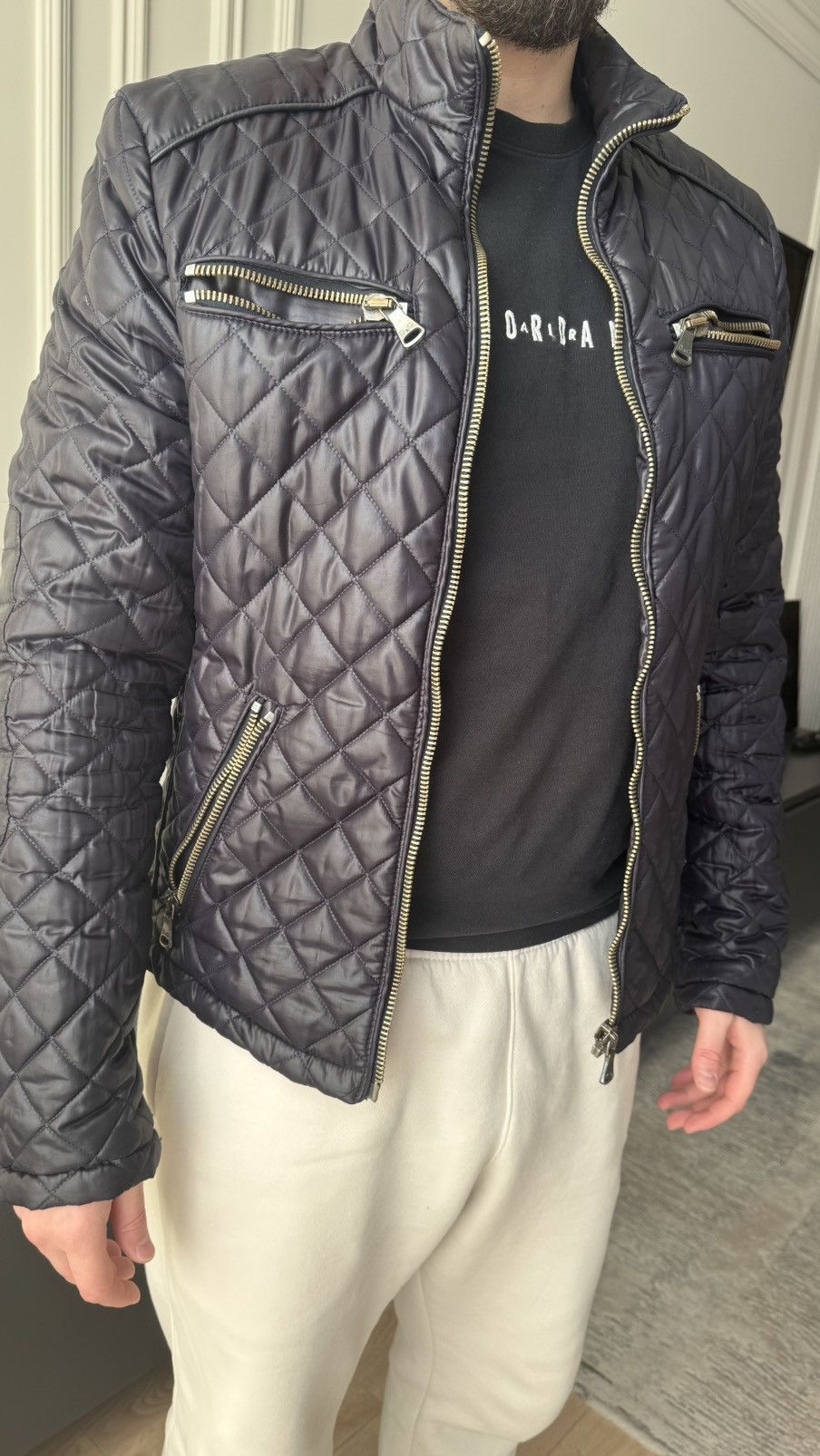 Dolce & Gabbana Dolce & Gabbana Leather Jacket Size US M / EU 48-50 / 2 - 1 Thumbnail