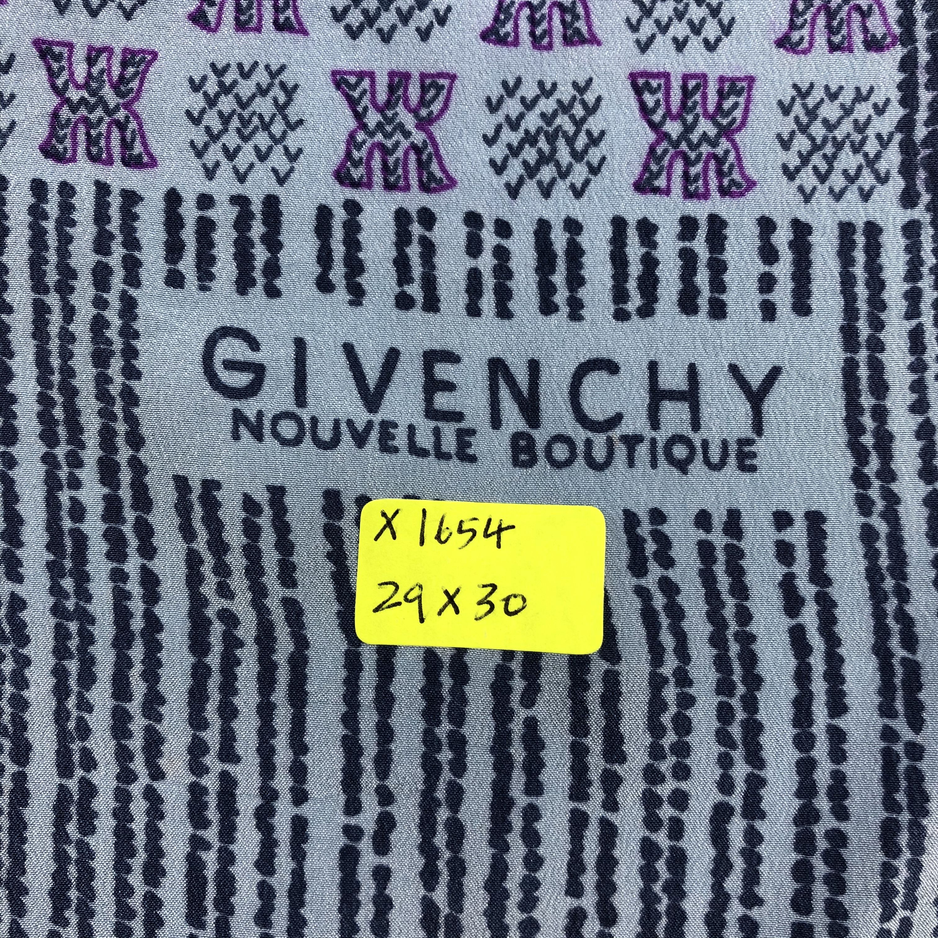 Vintage Vintage Givenchy Silk Scarf Size ONE SIZE - 8 Thumbnail