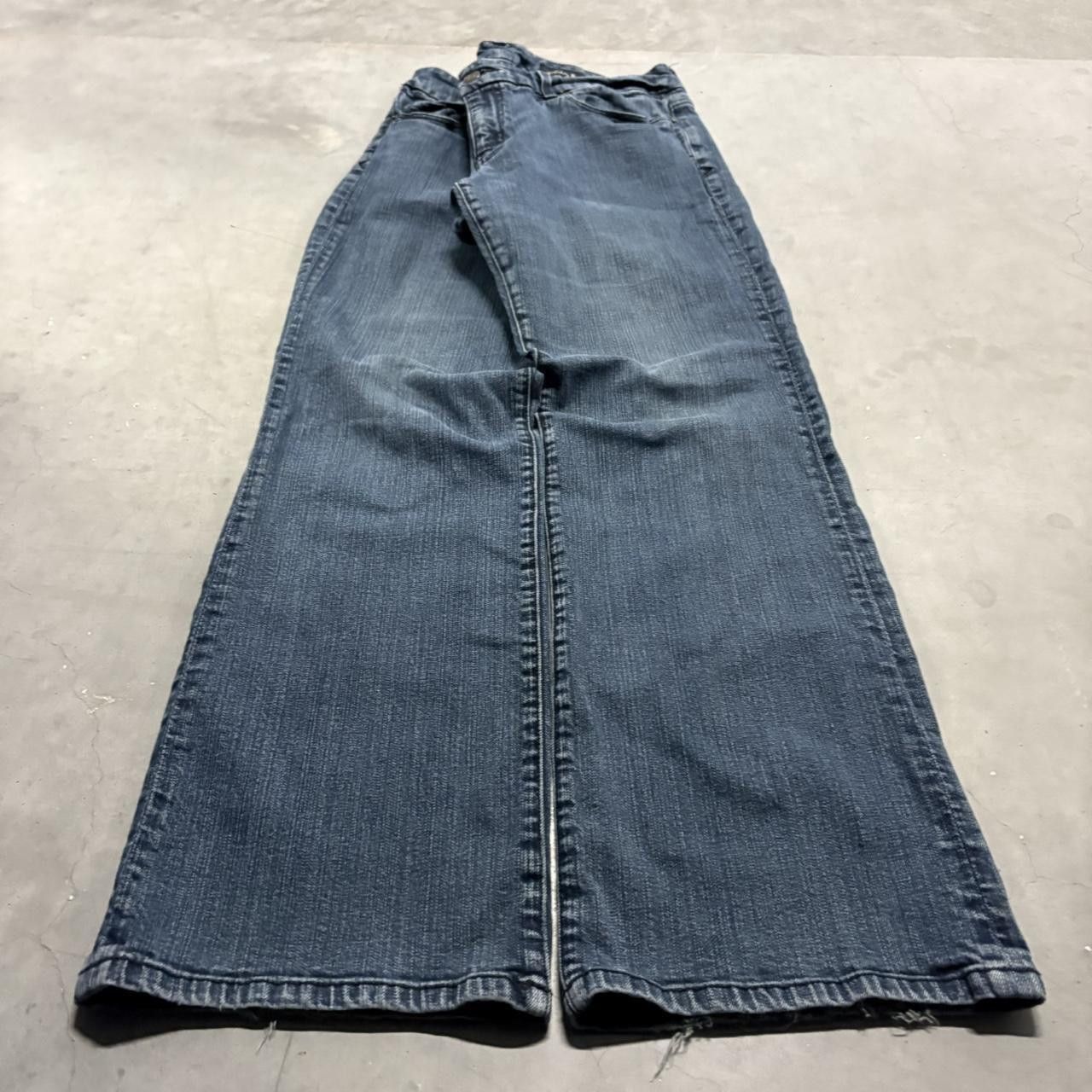 Vintage Crazy Vintage Y2K/2000s Bootcut Seven 7 Dark Wash Denim Jeans! Size US 36 / EU 52 - 3 Thumbnail