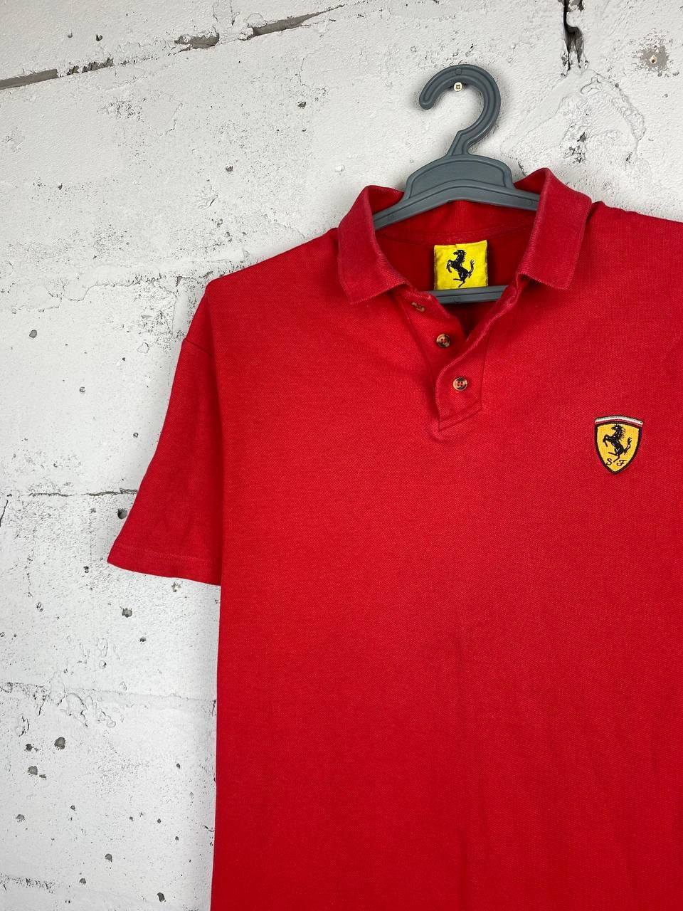 Ferrari × Formula 1 Vintage scuderia Ferrari 1999 polo small logo basic logo tee Size US L / EU 52-54 / 3 - 1 Thumbnail