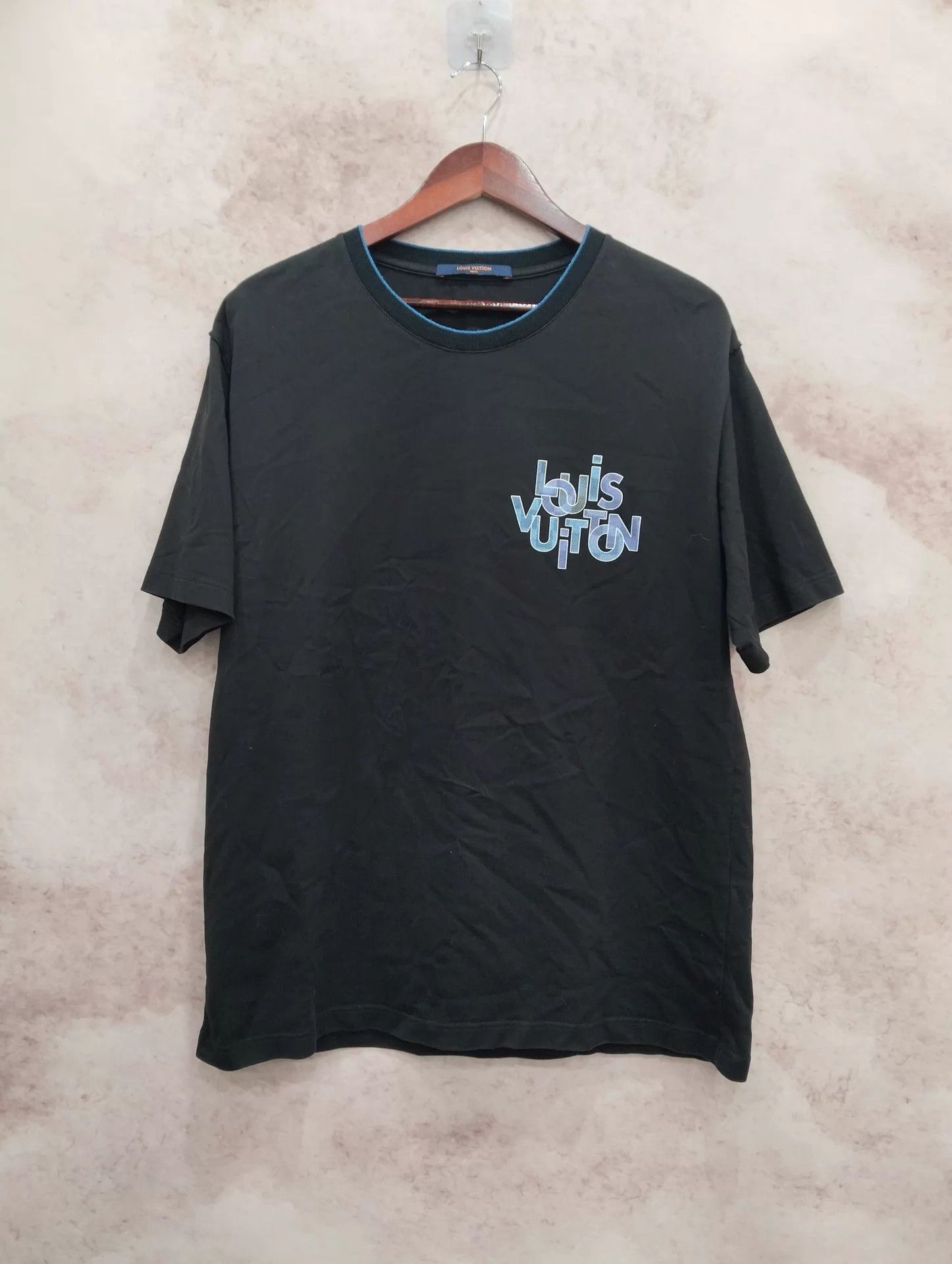 Louis Vuitton LV logo short-sleeve tee XL 95 New Size US XL / EU 56 / 4 - 1 Thumbnail