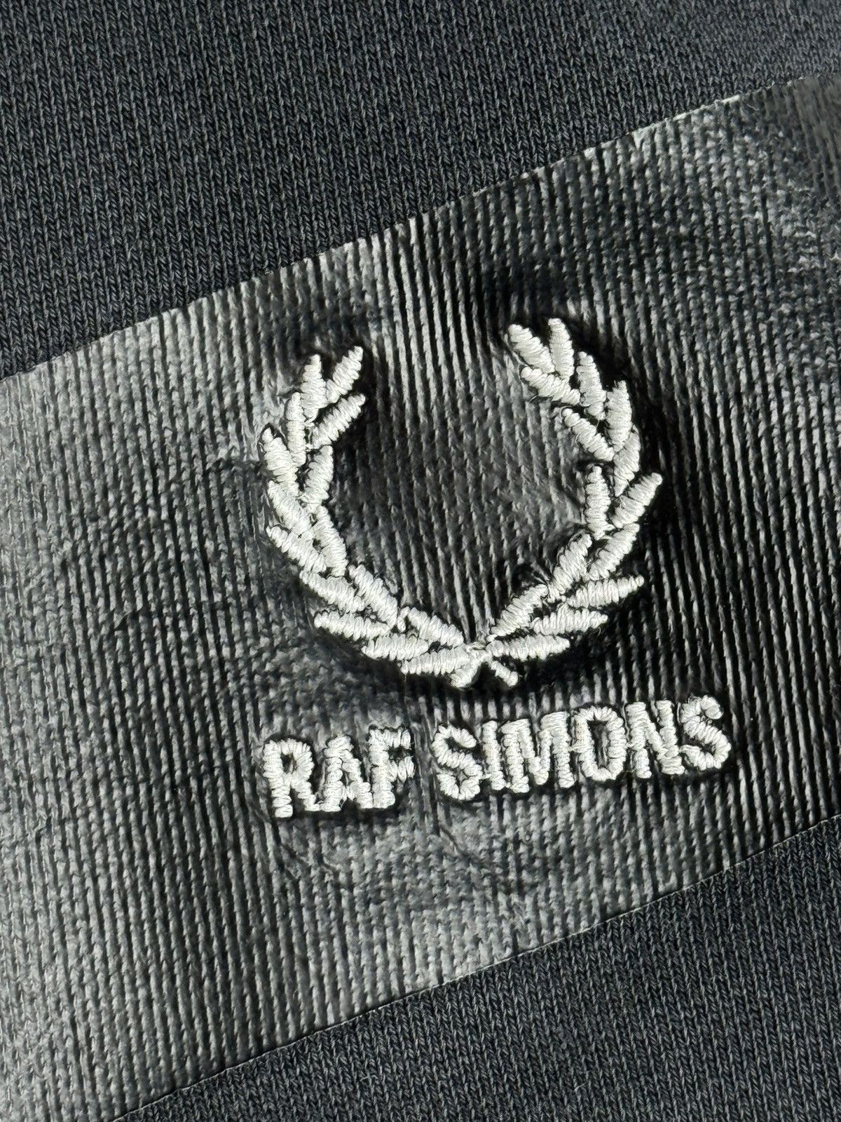 Fred Perry × Raf Simons Raf Simons x Freed Perry SS18 Tape Detali Black Hoodie Size US M / EU 48-50 / 2 - 3 Thumbnail