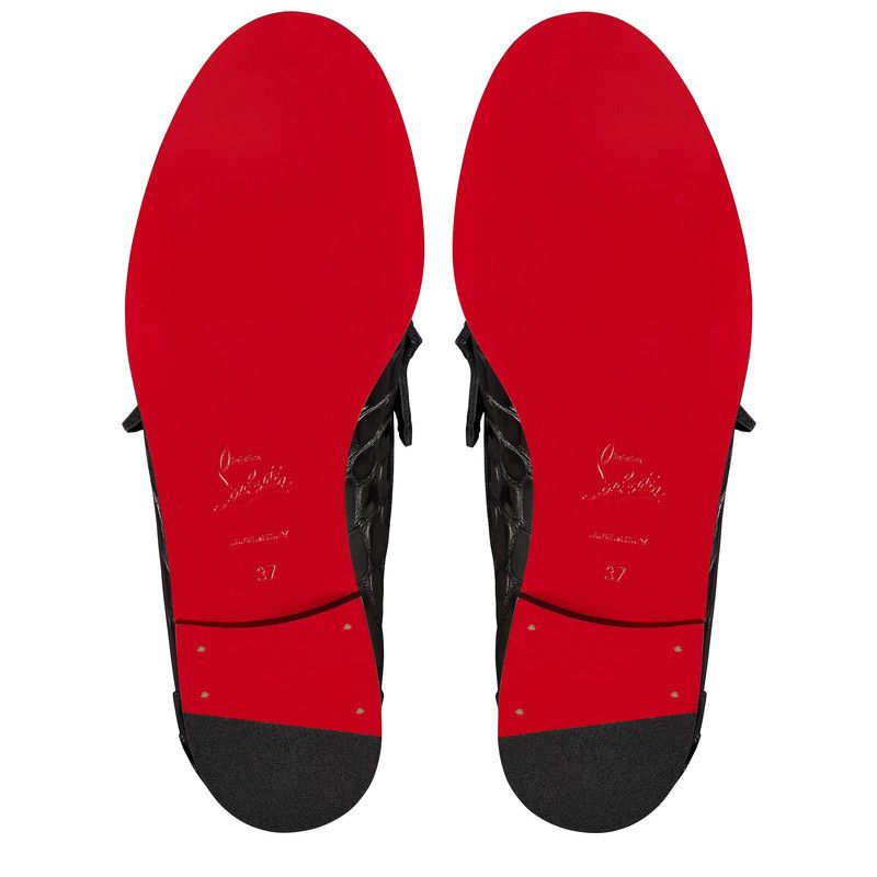 Christian Louboutin o1s1wg110226 Shoes in Black Size US 5 / EU 37 - 2 Thumbnail