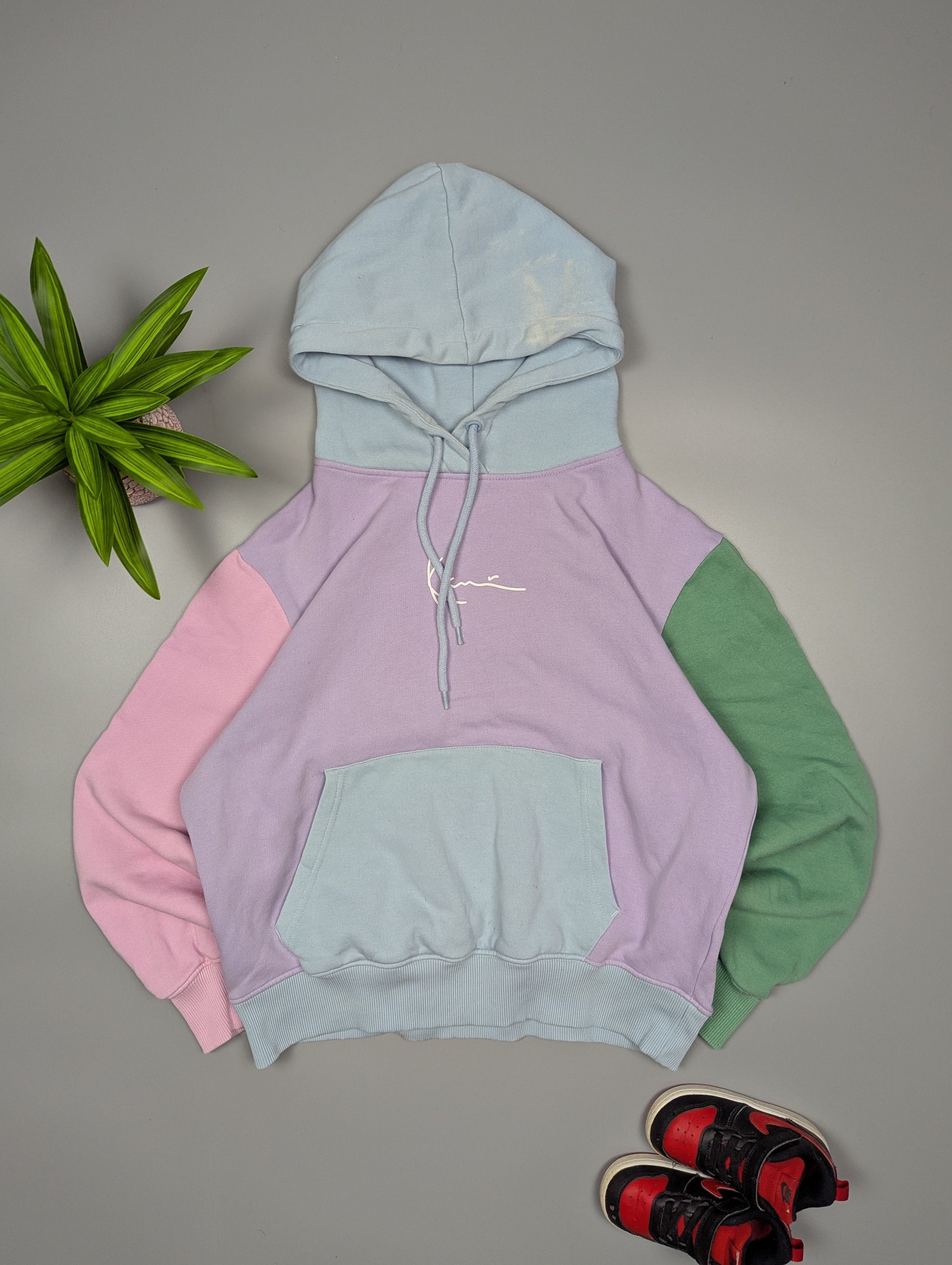 Karl Kani KARL KANI Purple Multicolor Loose Fit Long Sleeve Hoodie Size XS / US 0-2 / IT 36-38 - 1 Thumbnail