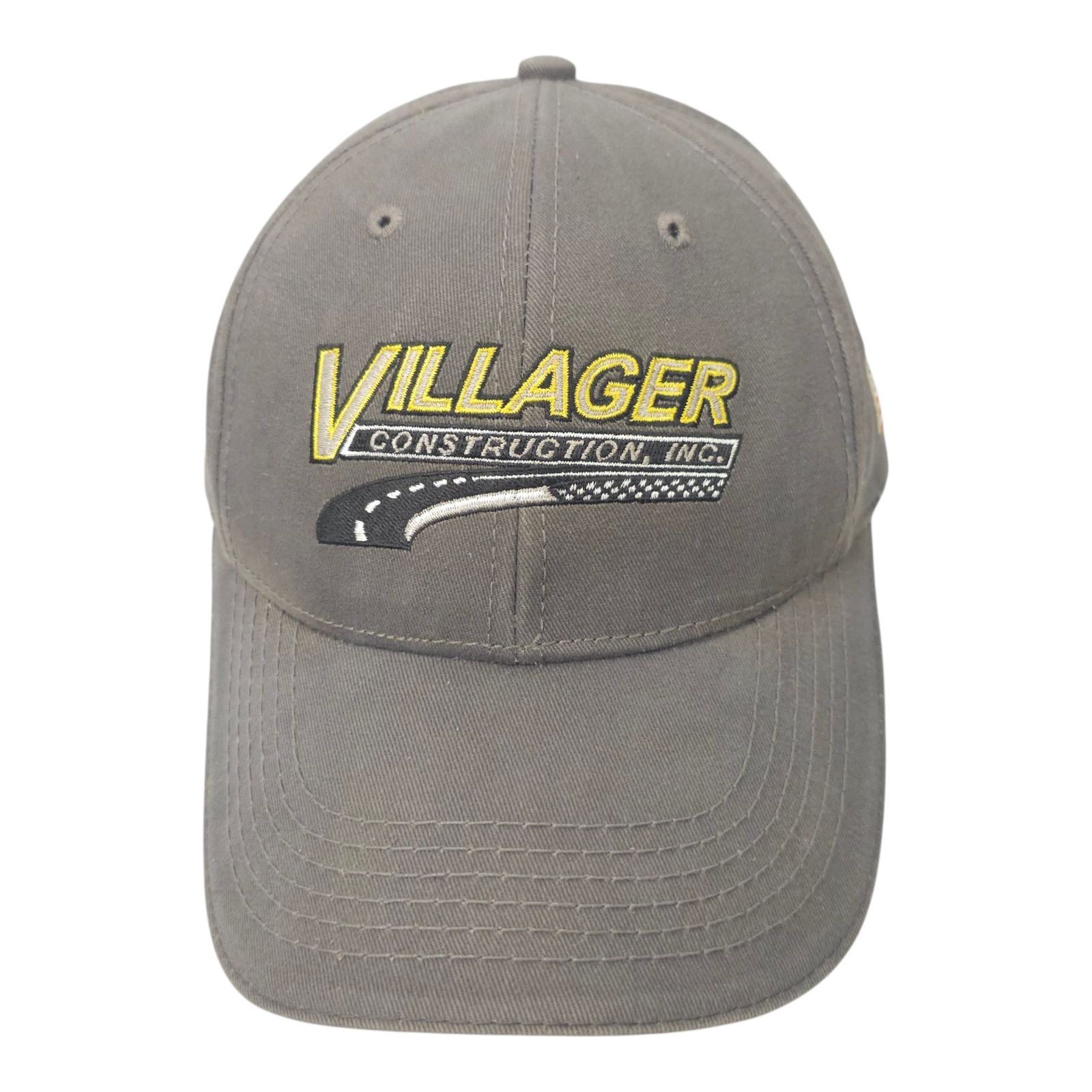Other Villager Construction Strapback Cap Hat Trucker Baseball Size ONE SIZE - 14 Thumbnail