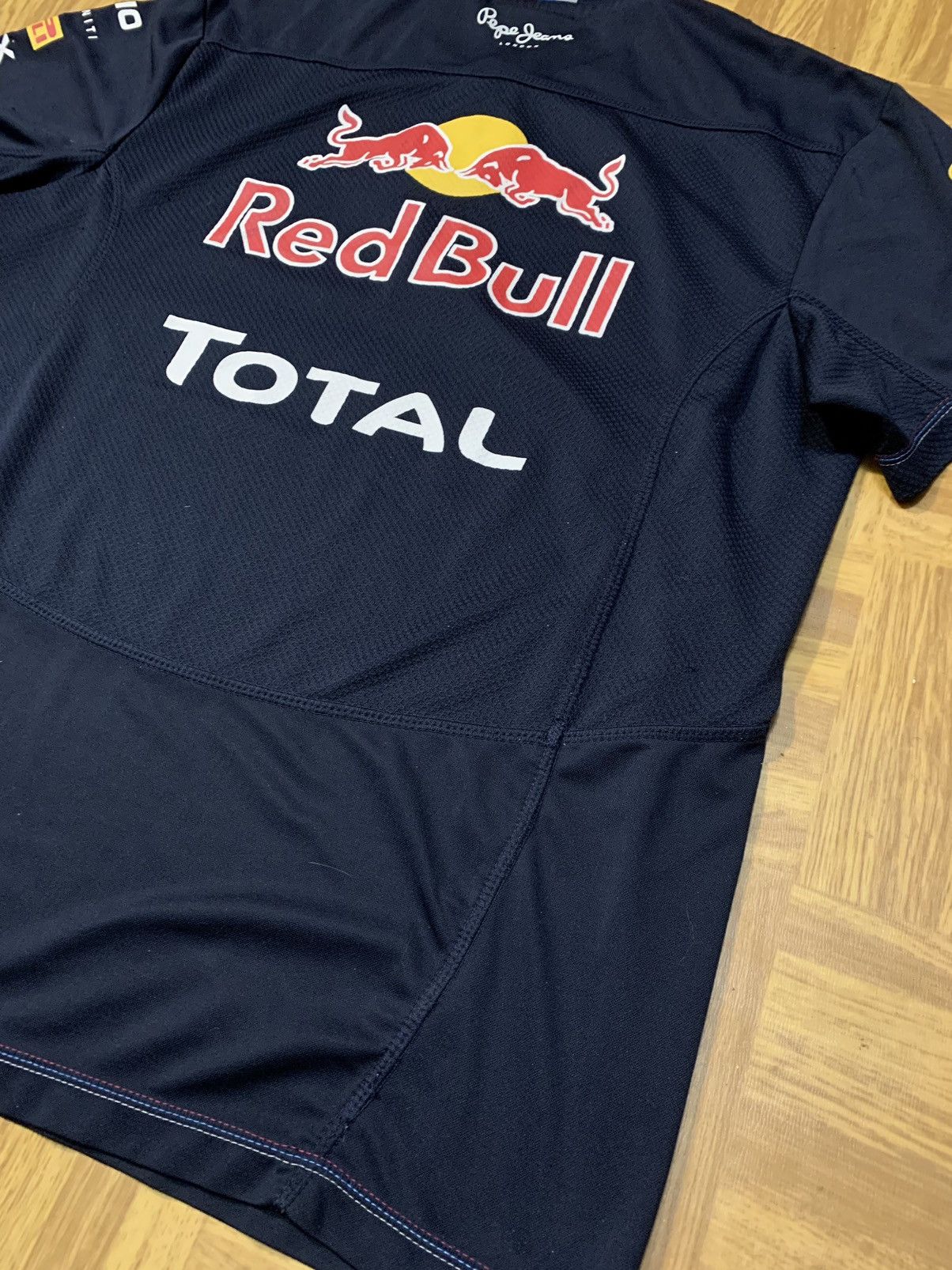 Red Bull Infiniti Red Bull racing zip Pepe jeans polo jersey shirt Size US L / EU 52-54 / 3 - 16 Thumbnail