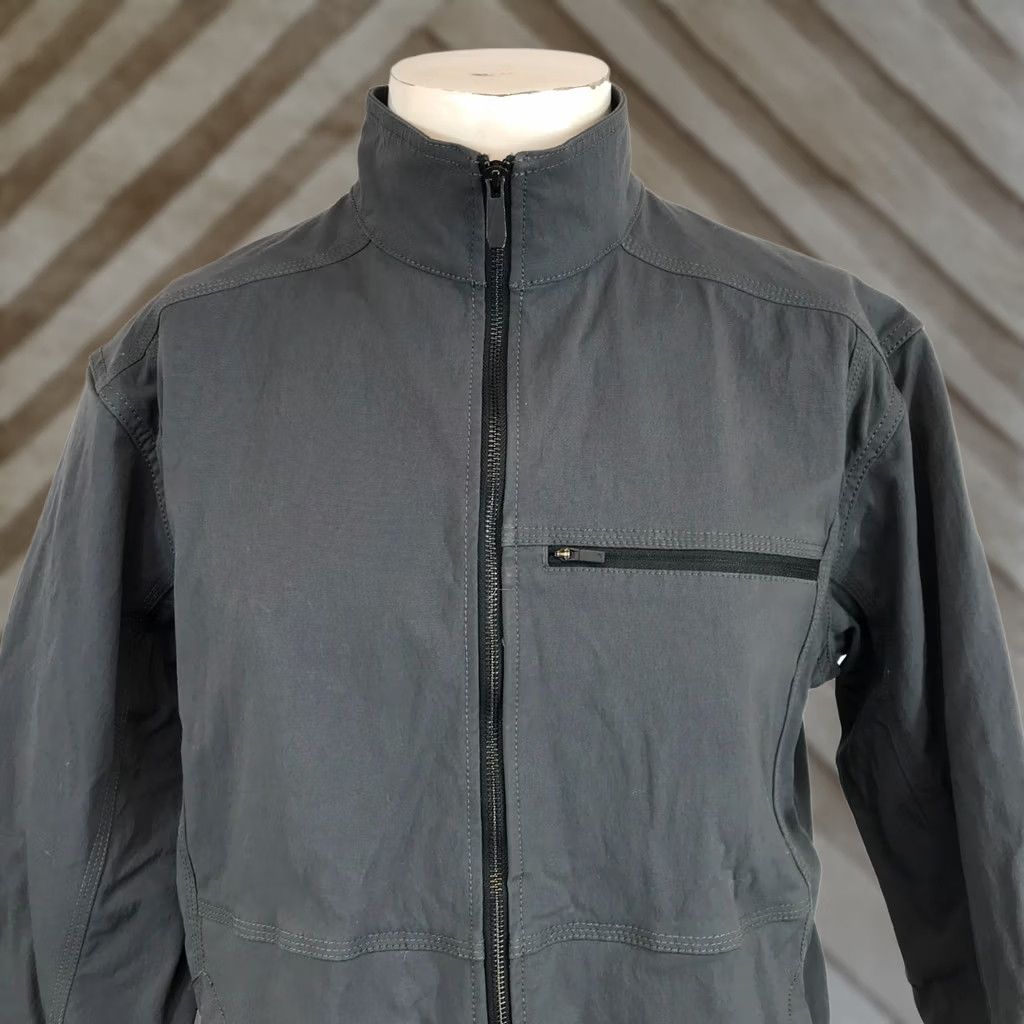 Mountain Hardwear VINTAGE Mountain Hardwear Mens Large Gray Full Zip Nylon Blend Jacket Coat Size US L / EU 52-54 / 3 - 1 Thumbnail