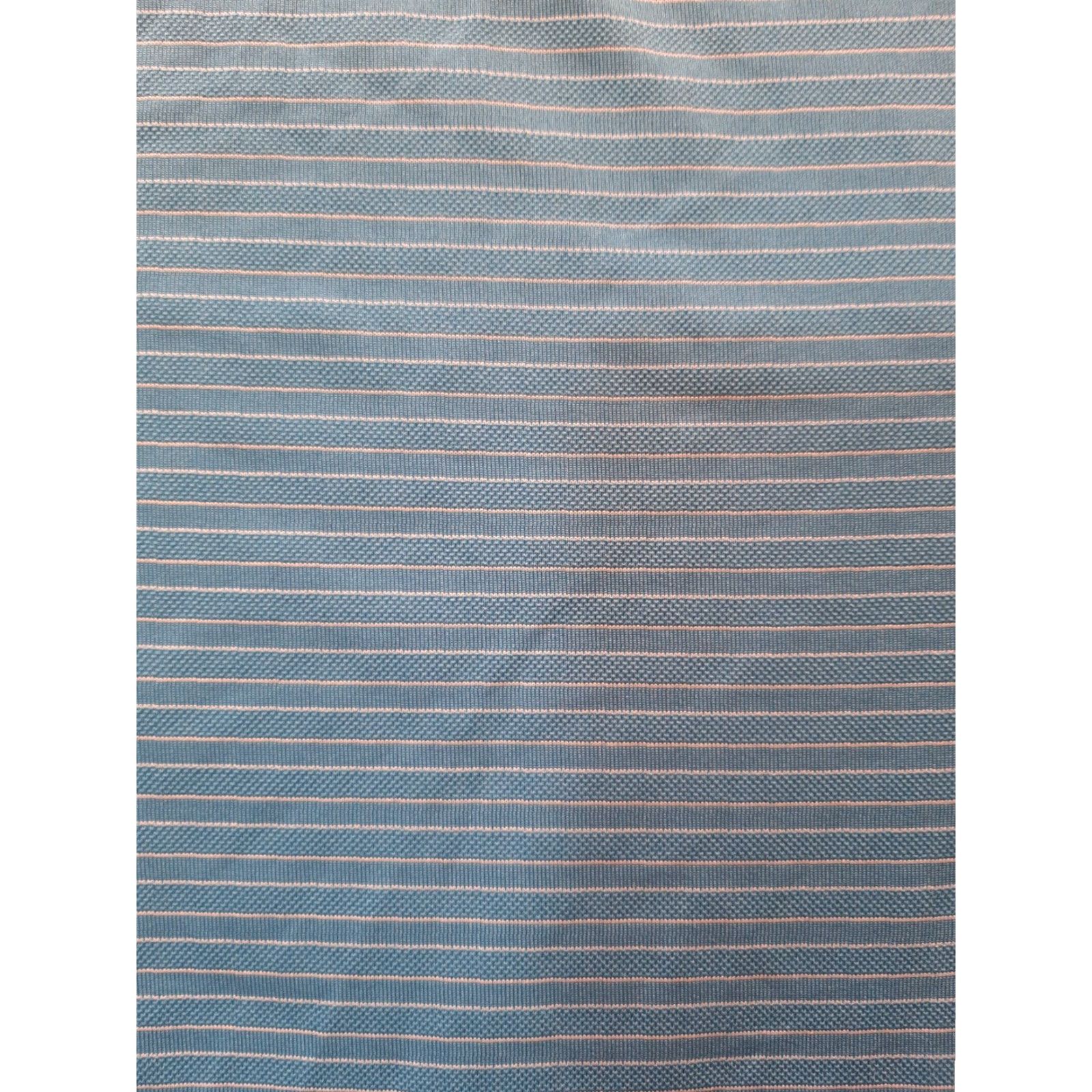 Vintage Greg Norman Mens Shirt XXL Short Sleeve Blue Striped Collar Size US XXL / EU 58 / 5 - 2 Thumbnail