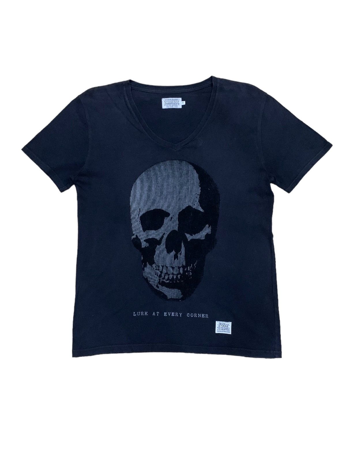 If Six Was Nine × Japanese Brand Vintage Stooge & Co Punk Skull Tshirt Size US M / EU 48-50 / 2 - 1 Thumbnail