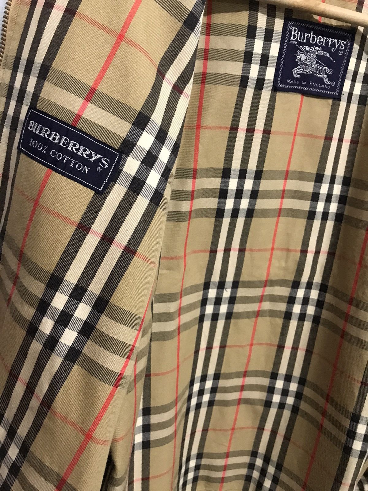 Burberry Burberry Nova Check Vintage Jacket Size US L / EU 52-54 / 3 - 10 Thumbnail