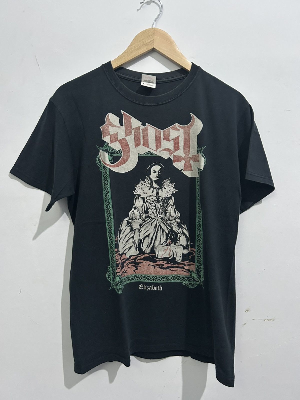 Band Tees × Vintage Rare Ghost Elisabeth Tees Vintage Size US M / EU 48-50 / 2 - 1 Thumbnail