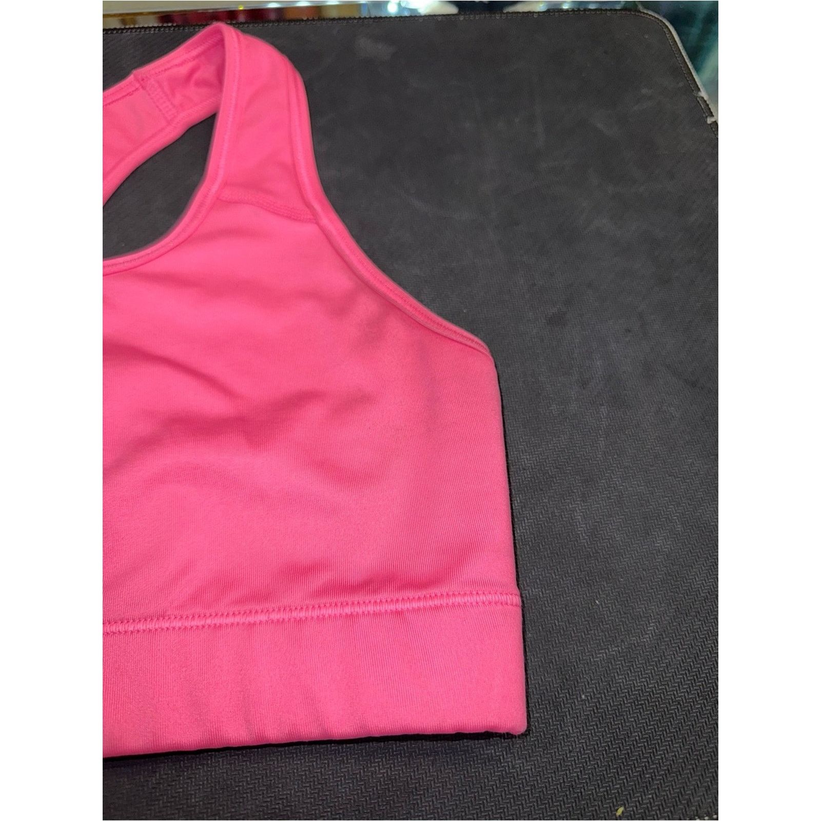Nike Nike Pro Dri-FIT Hot Pink Sports Bra Size M / US 6-8 / IT 42-44 - 3 Thumbnail