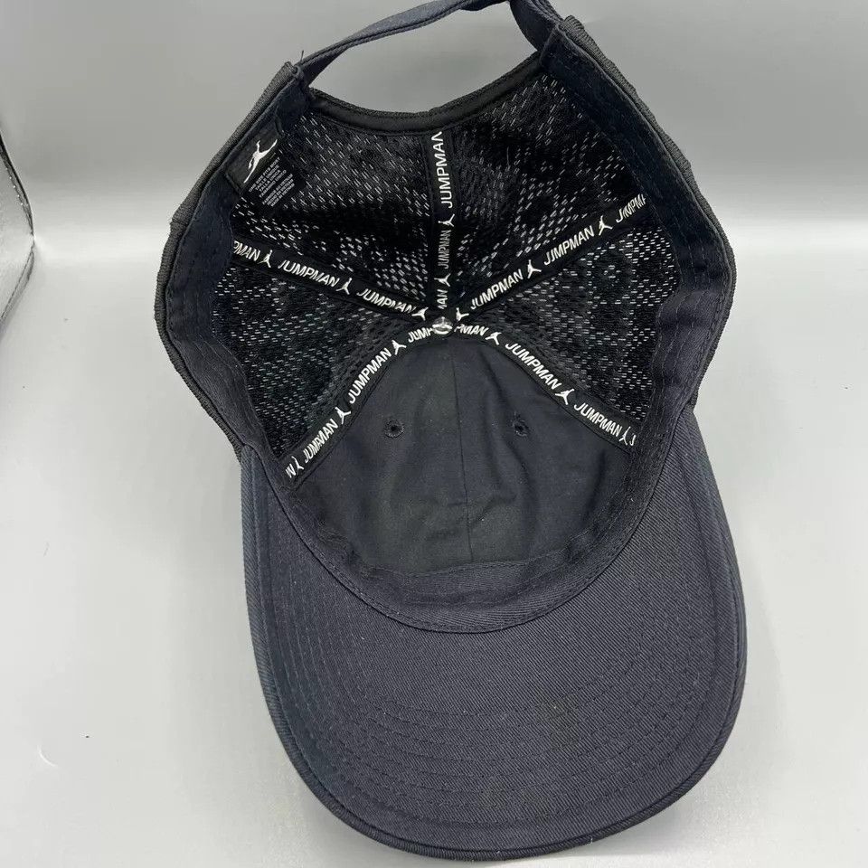 Jordan Brand Air Jordan Hat Men Black Embroidered Jumpman Strap Back Cap Size ONE SIZE - 6 Thumbnail