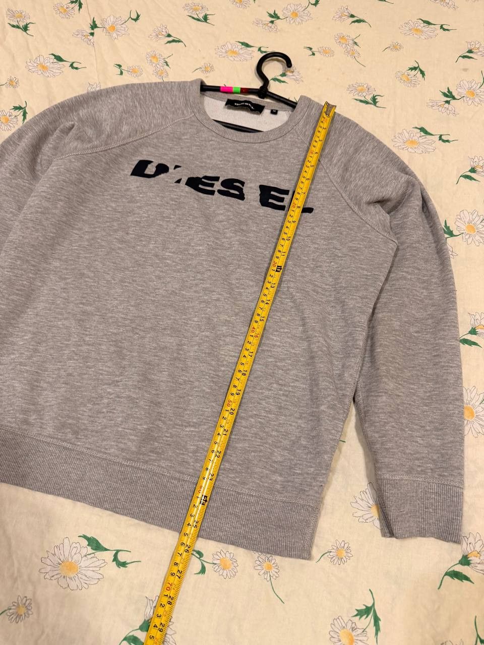 Diesel Vintage Diesel Big Center Logo Sweatshirt Grey Size US M / EU 48-50 / 2 - 6 Thumbnail