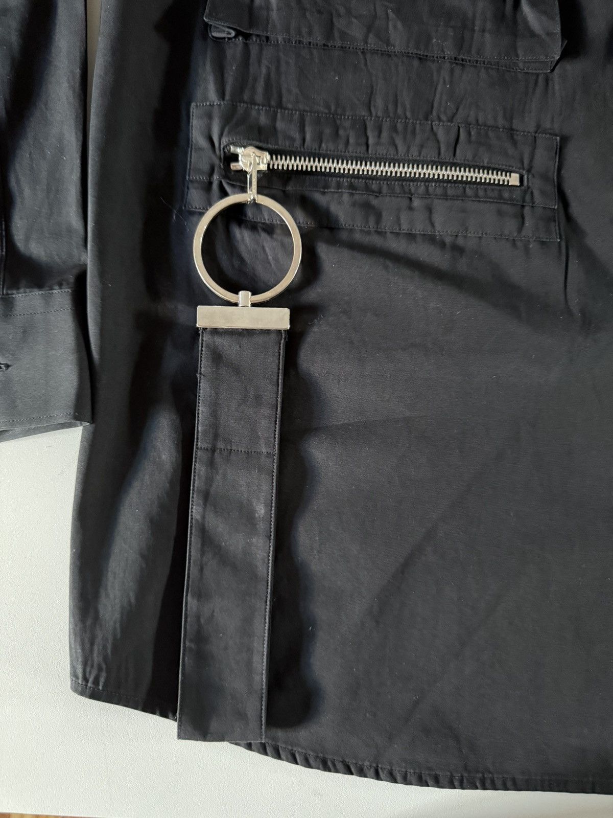 Givenchy Givenchy Paris FW2015 Multi-Pocket Utility Cargo Shirt -XL Size US XL / EU 56 / 4 - 8 Thumbnail