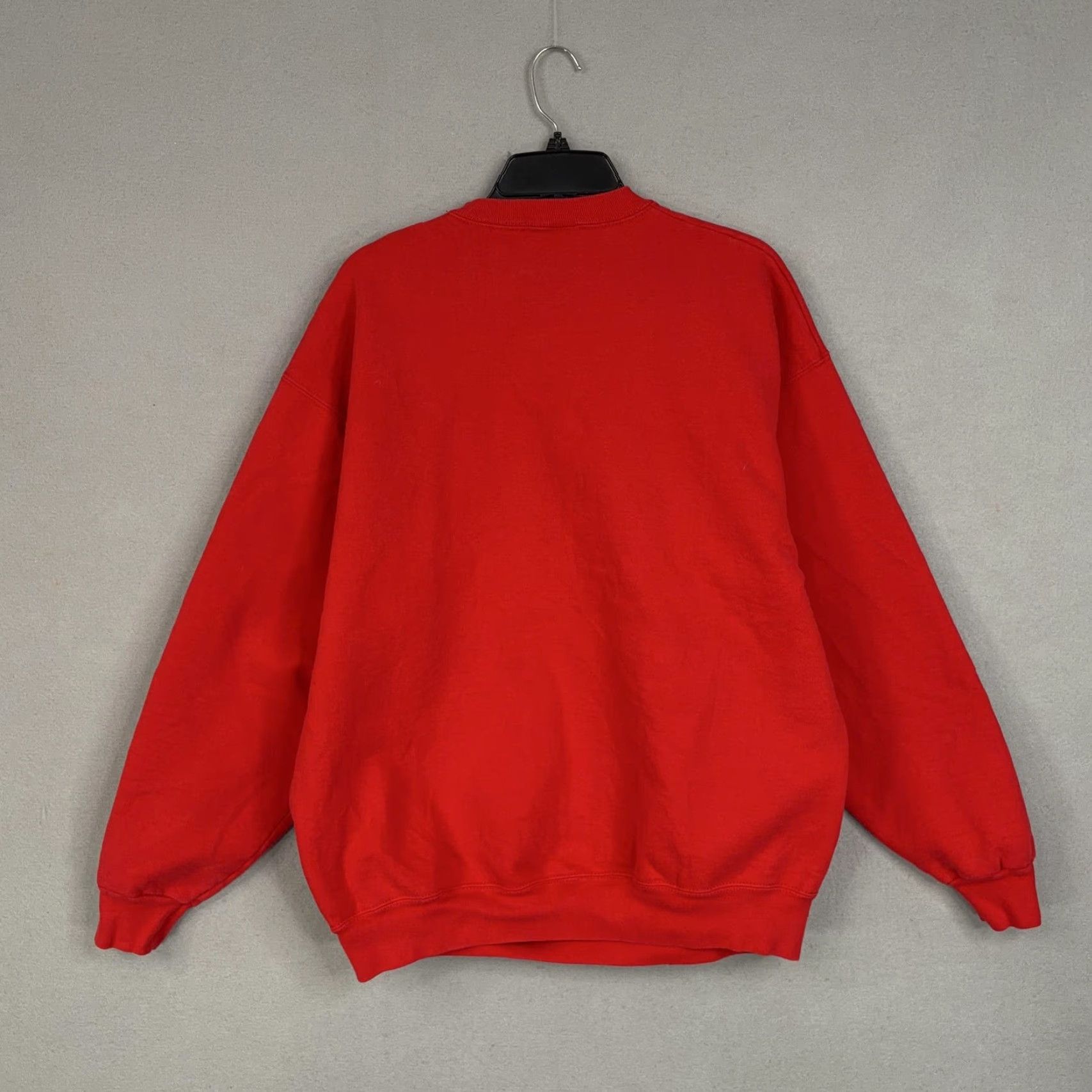Fruit Of The Loom VINTAGE Fruit of the Loom Sweatshirt Mens XL Red Tigress Woods Graphic 90s Funny Sports Parody USA Size US XL / EU 56 / 4 - 6 Thumbnail