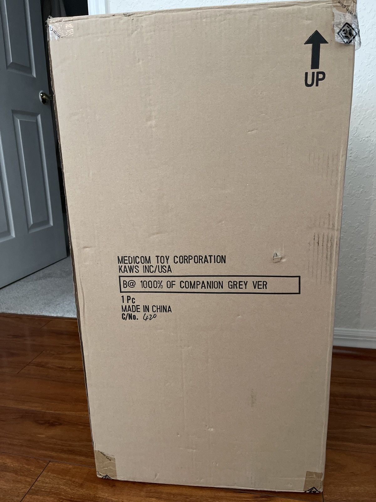 Kaws Kaws x Medicom Bearbrick Original Fake 1000% Companion Grey Size ONE SIZE - 14 Thumbnail