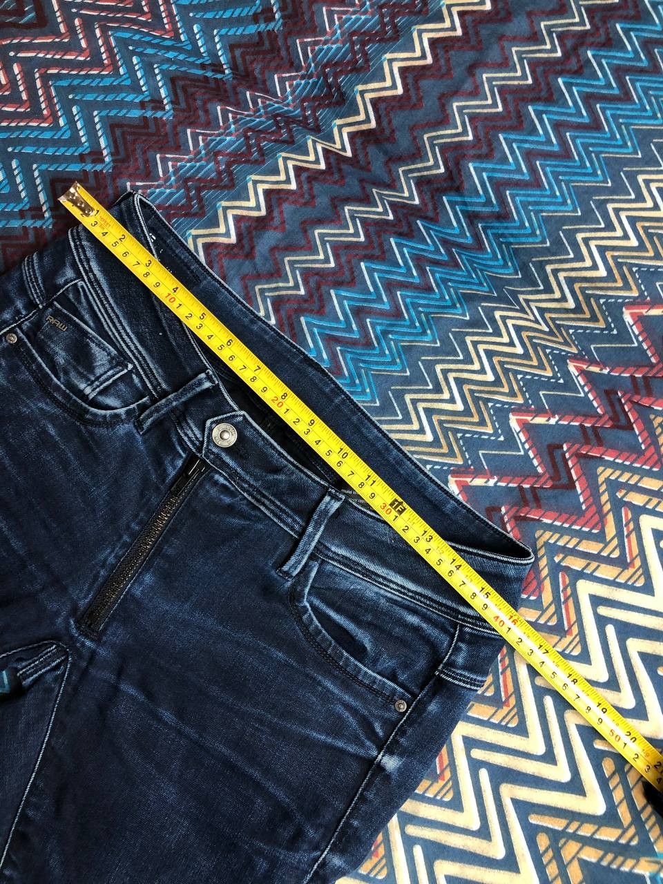 G-Star × Vintage G-Star Raw Y2K faded distressed denim ripped Jeans Size 30" / US 8 / IT 44 - 17 Thumbnail