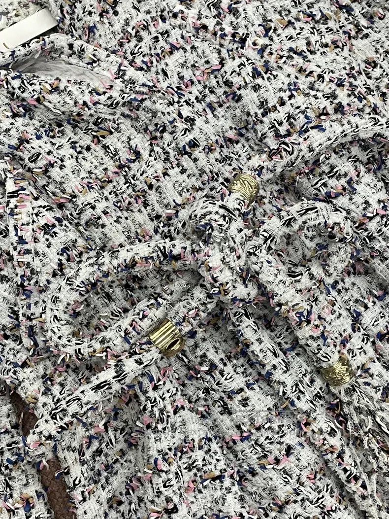 Chanel Chanel Greek series lace-with tweed jacket Size XXS / US 00 / IT 34 - 2 Thumbnail