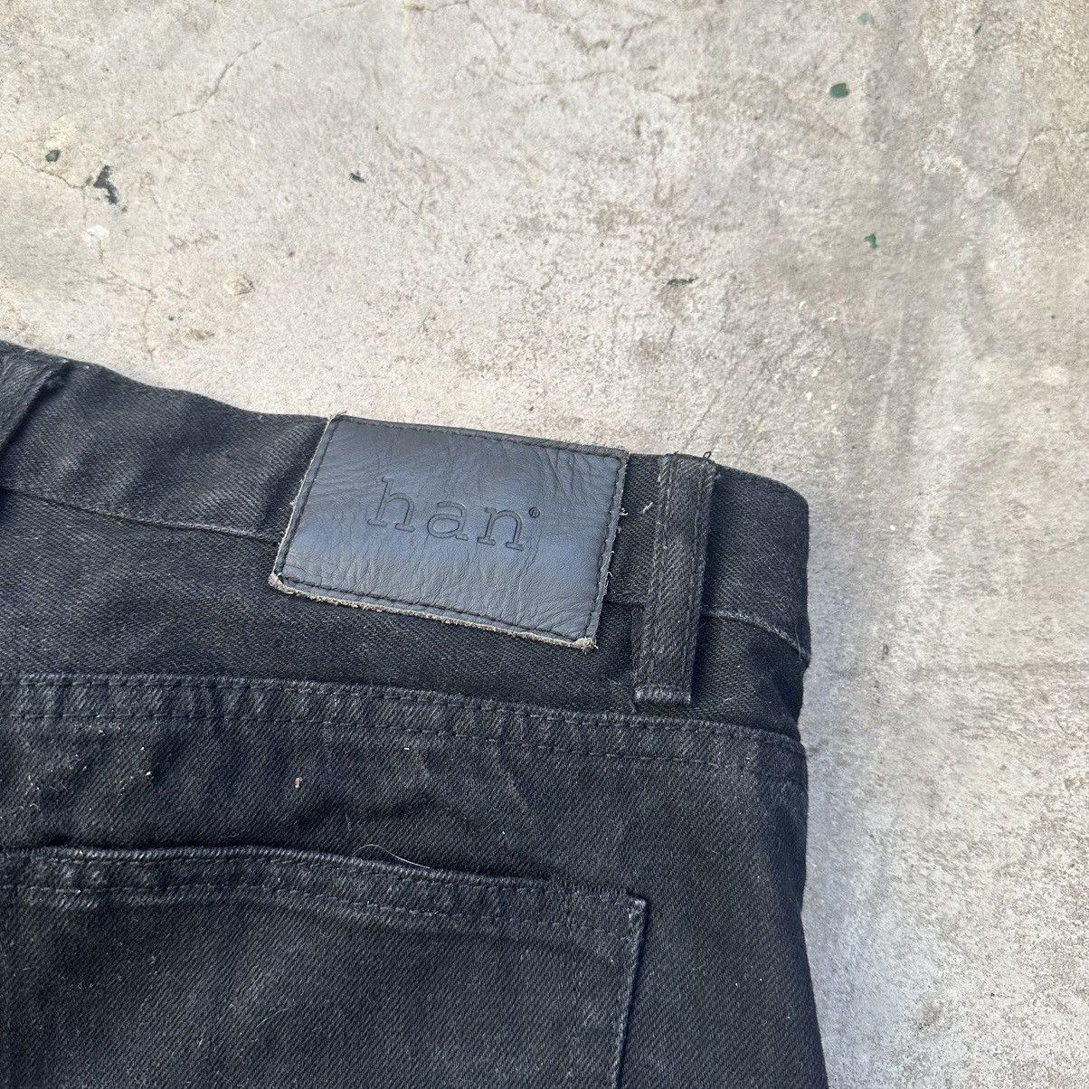 Han Kjobenhavn HAN Kjobenhavn Selvedge regular fit Japan Black Denim Size US 31 - 12 Thumbnail