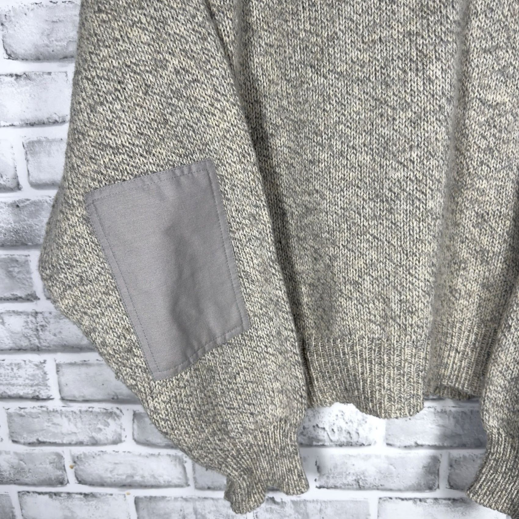Vintage VTG Cabela's Wool Blend Half Button Down Pullover Sweater Mens Size L USA Gray Button Pullover Sweater Mens Size US L / EU 52-54 / 3 - 3 Thumbnail