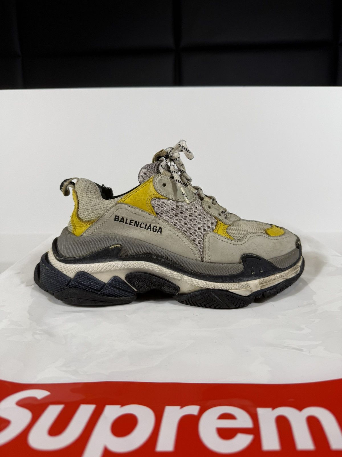 Balenciaga Balenciaga Triple S Multi Color Half & Half ‘Split’ Size US 7 / EU 40 - 3 Thumbnail