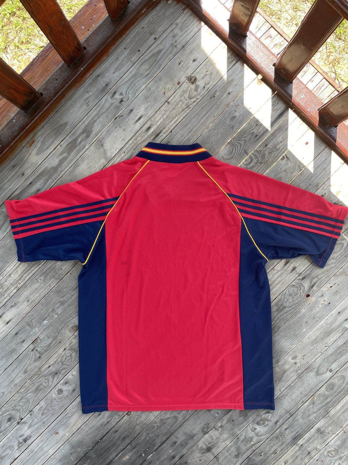 Vintage Vintage 90’s Adidas Spain Home Size US XL / EU 56 / 4 - 6 Thumbnail